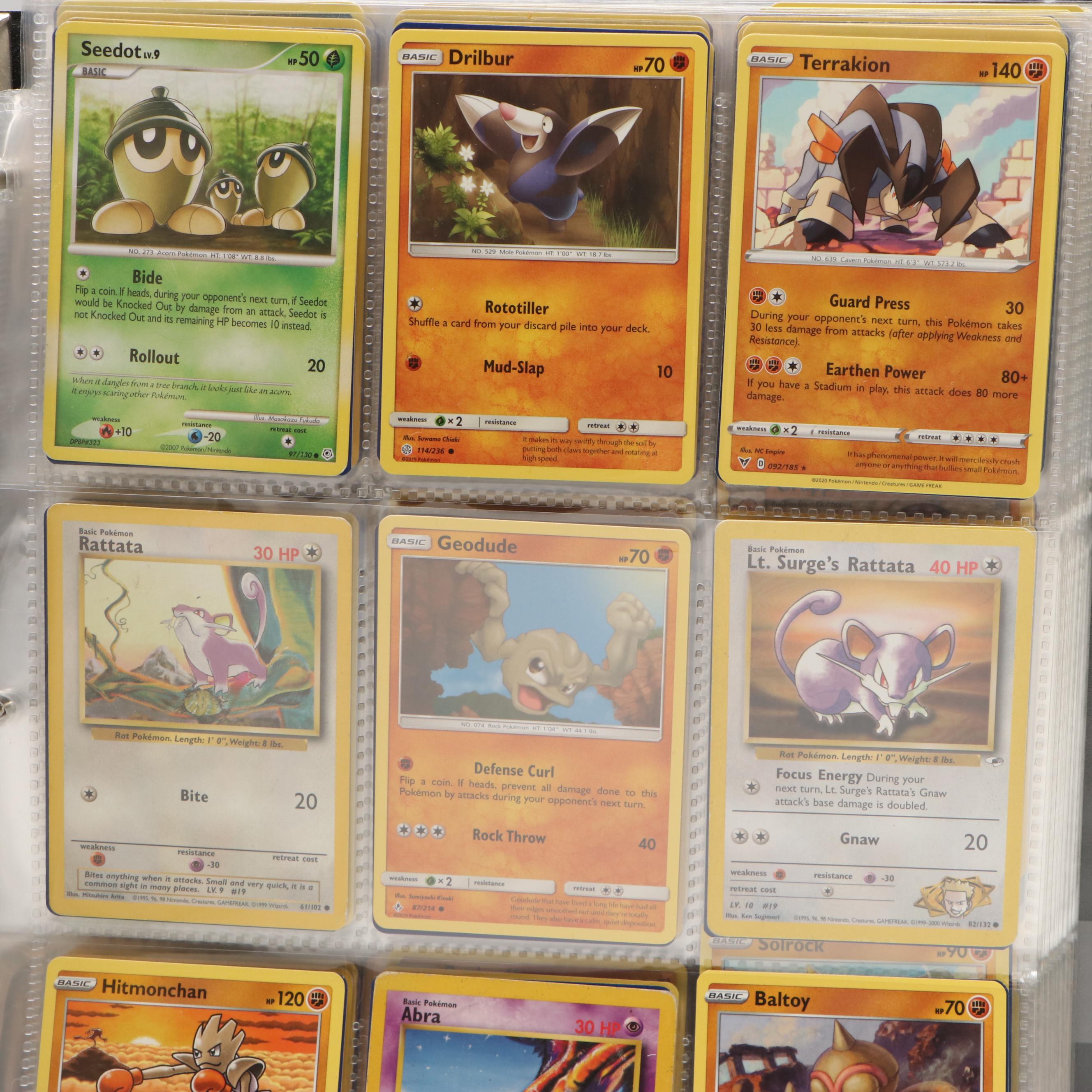 Pokémon Card Collection Featuring Holos and More, Contemporary