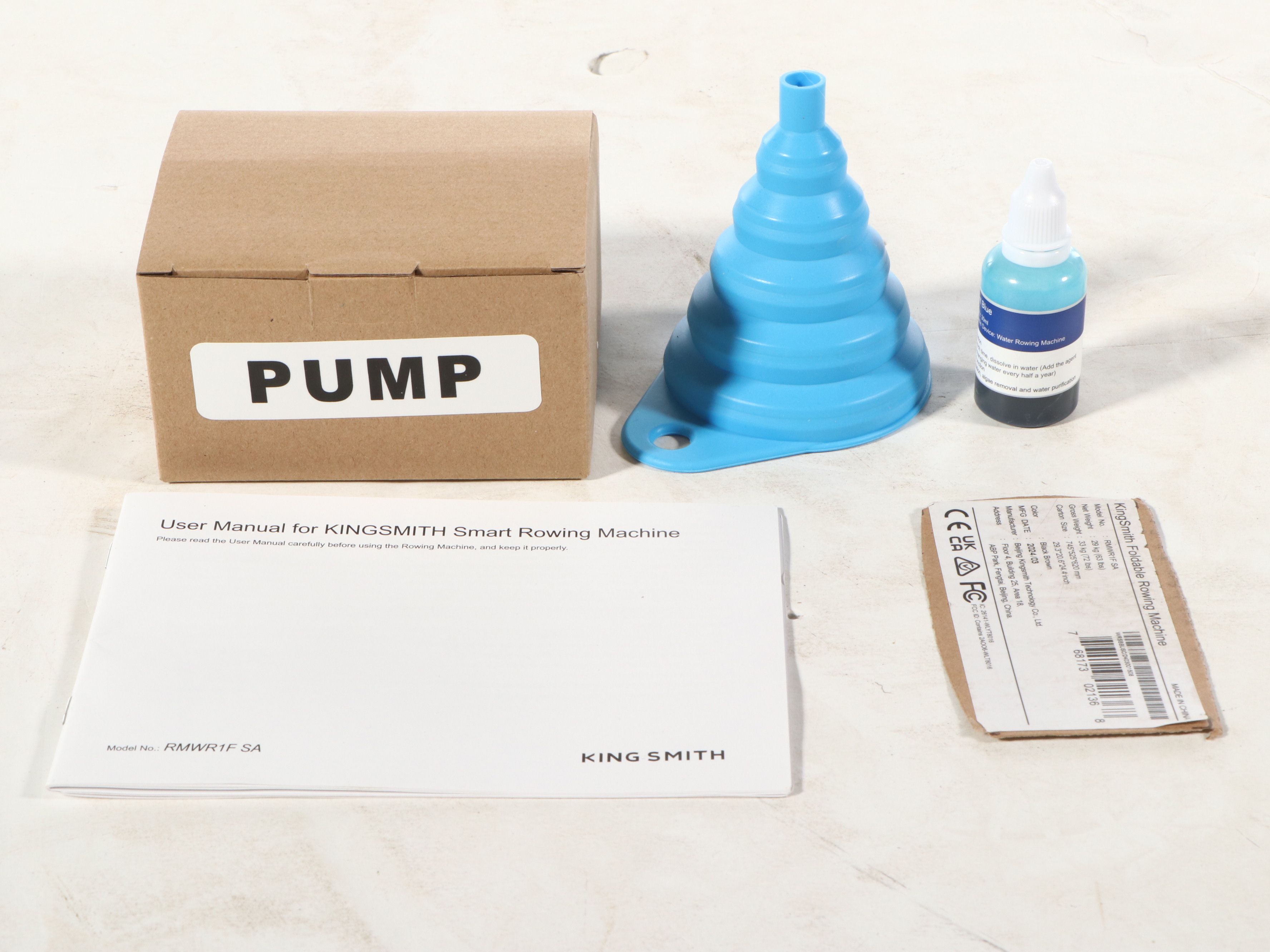 KingSmith Foldable Rowing Machine