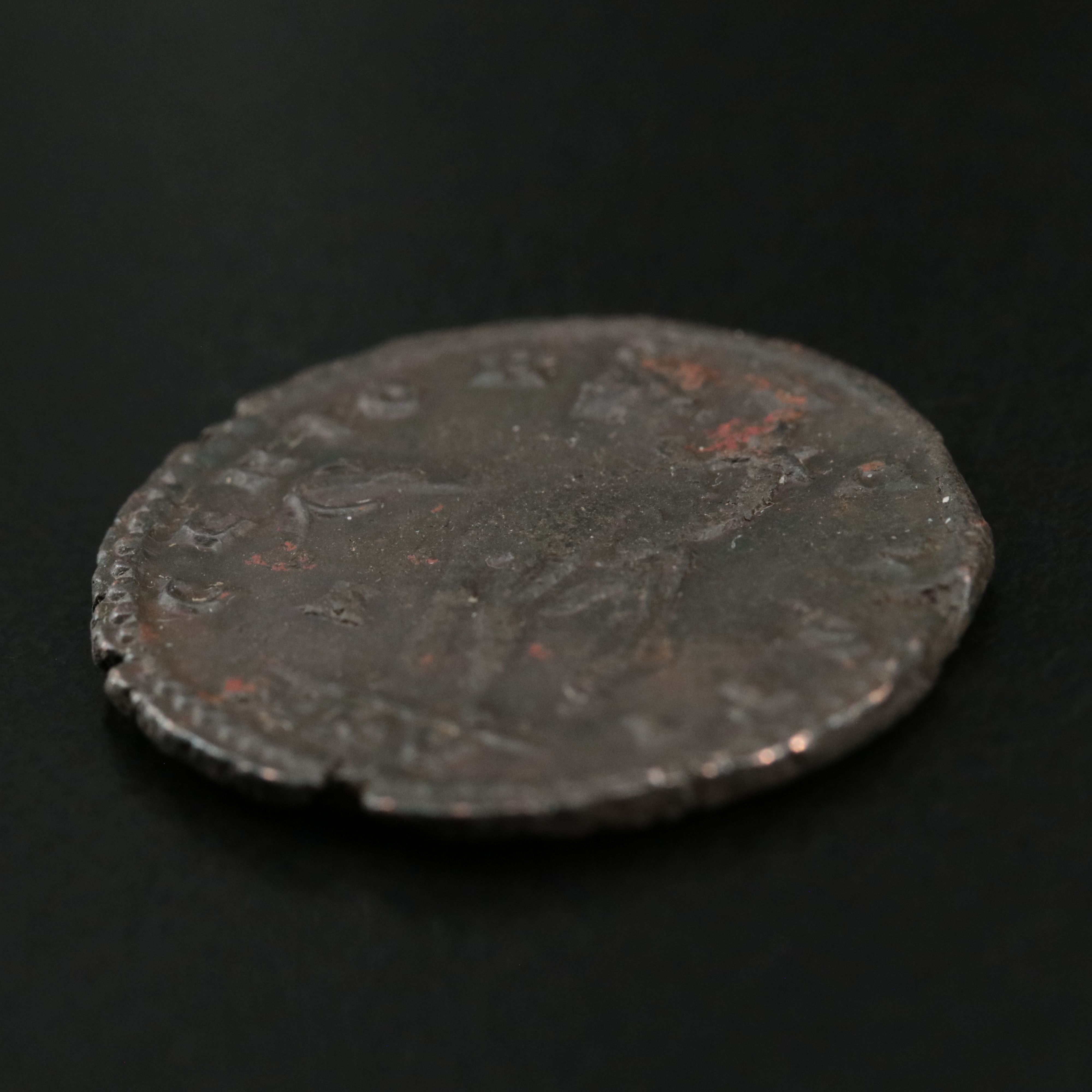Ancient Roman Imperial Æ Follis Coin of Galerius, ca. 311 A.D.