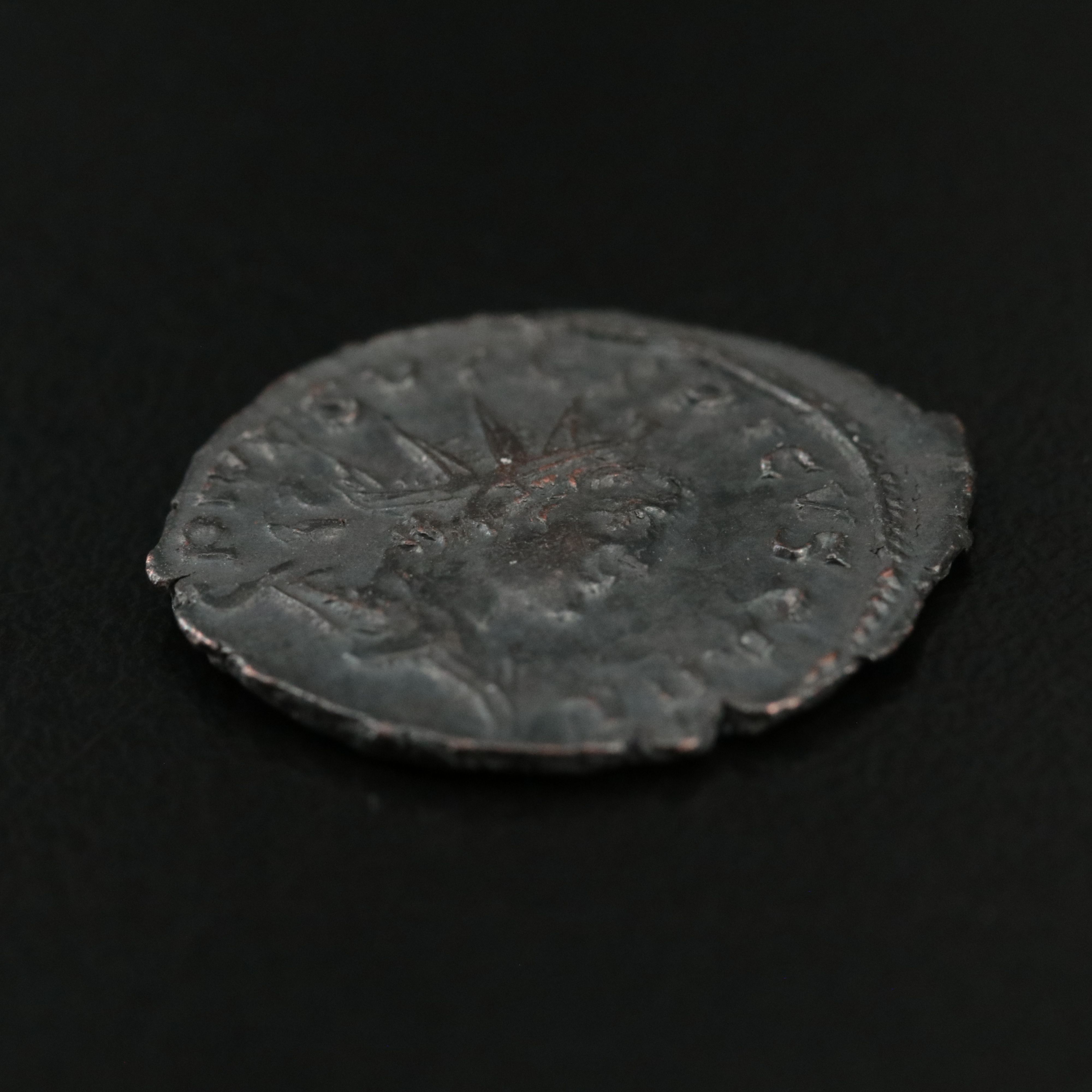 Ancient Roman Imperial Æ Antoninianus Coin of Tetricus II, ca. 274 A.D.