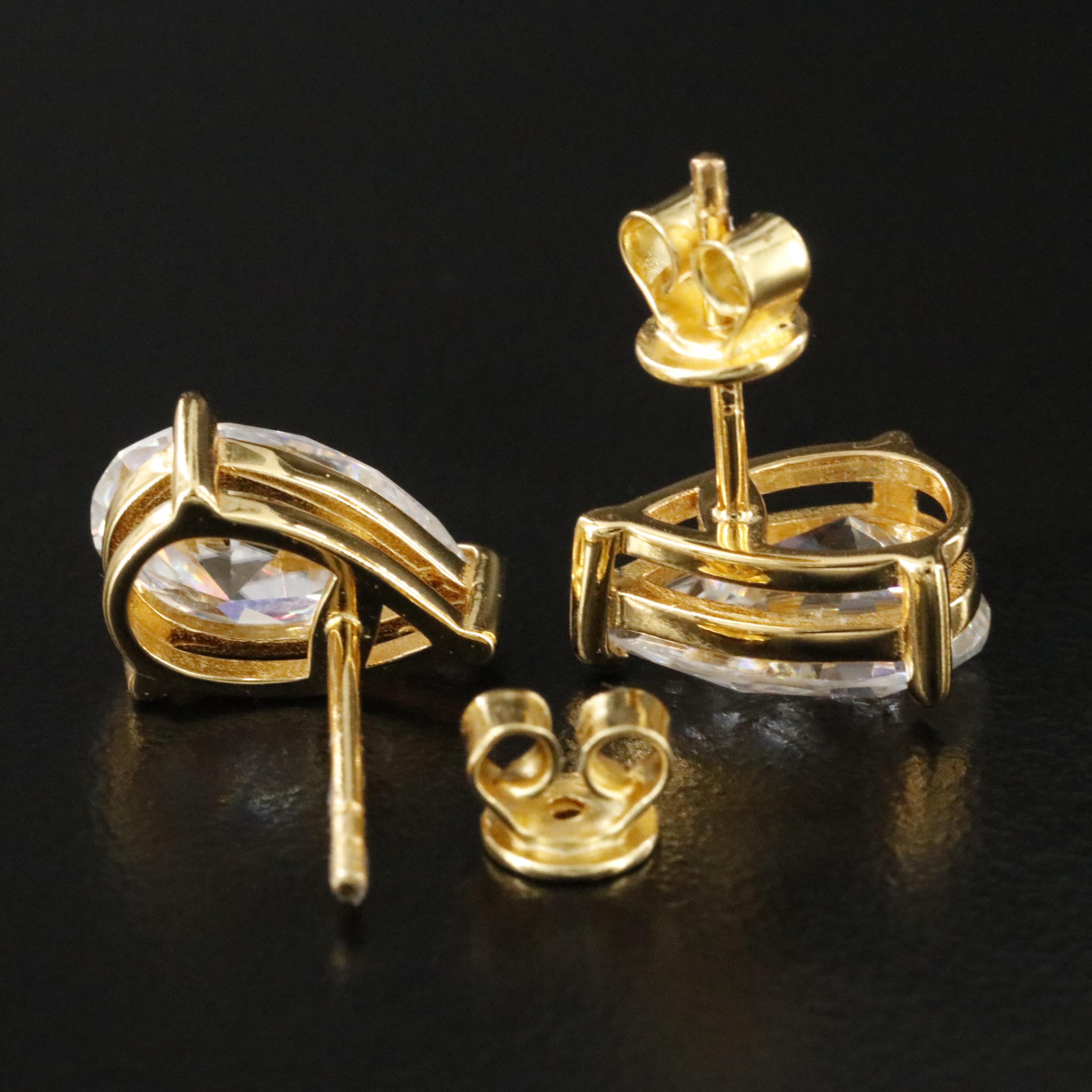 Sterling Moissanite Earrings