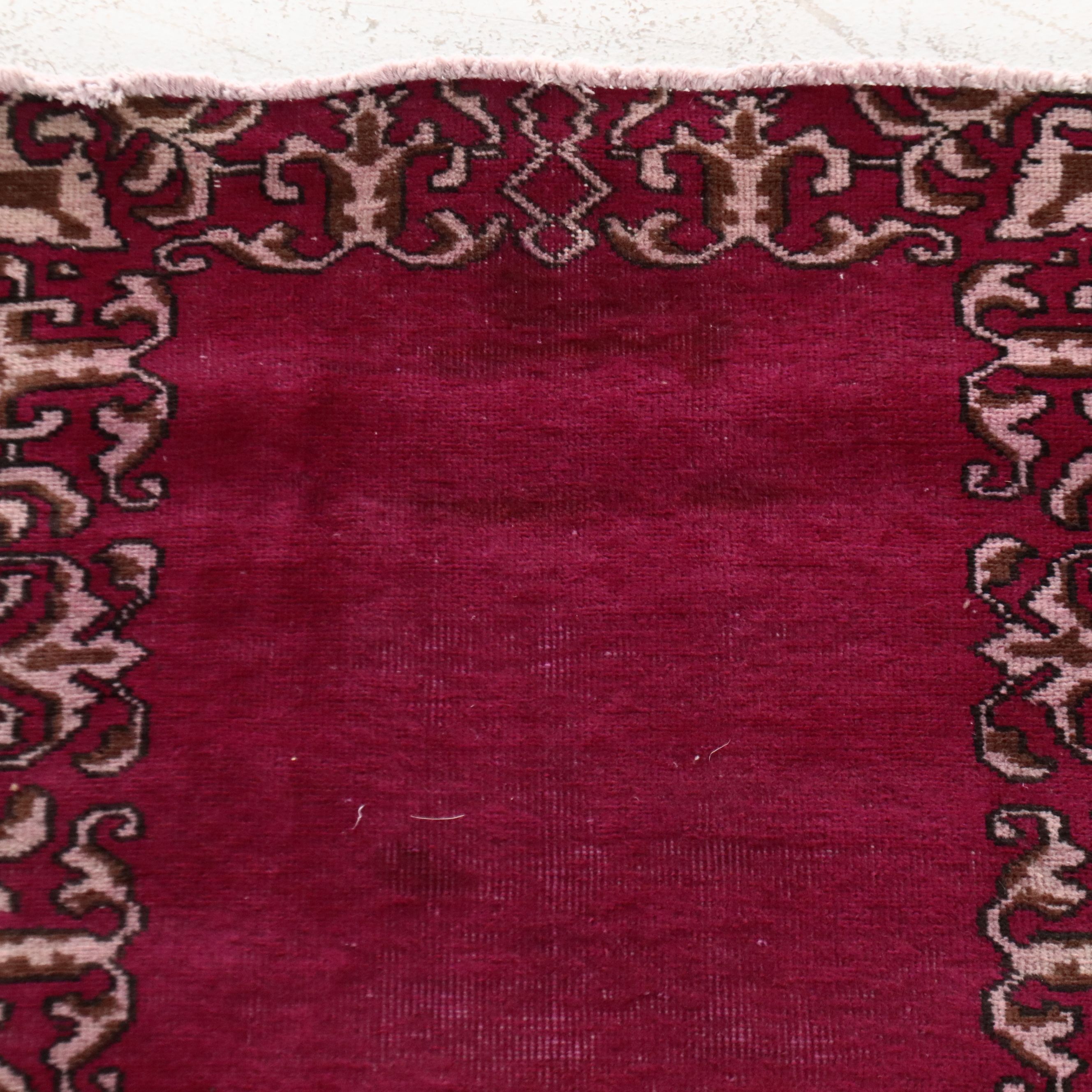 2'5 x 10'4 Hand-Knotted Sino-Persian Tabriz Carpet Runner