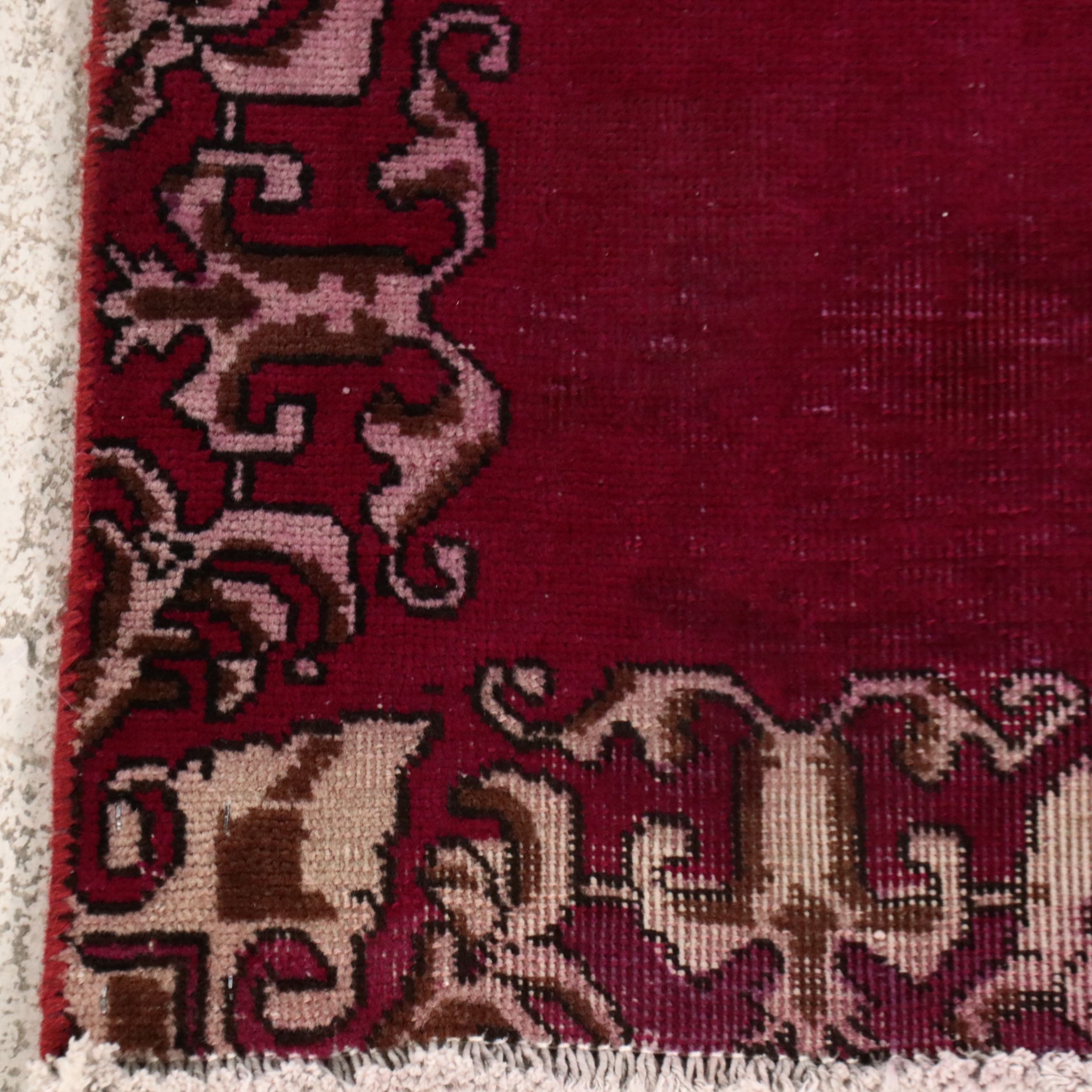 2'5 x 10'4 Hand-Knotted Sino-Persian Tabriz Carpet Runner