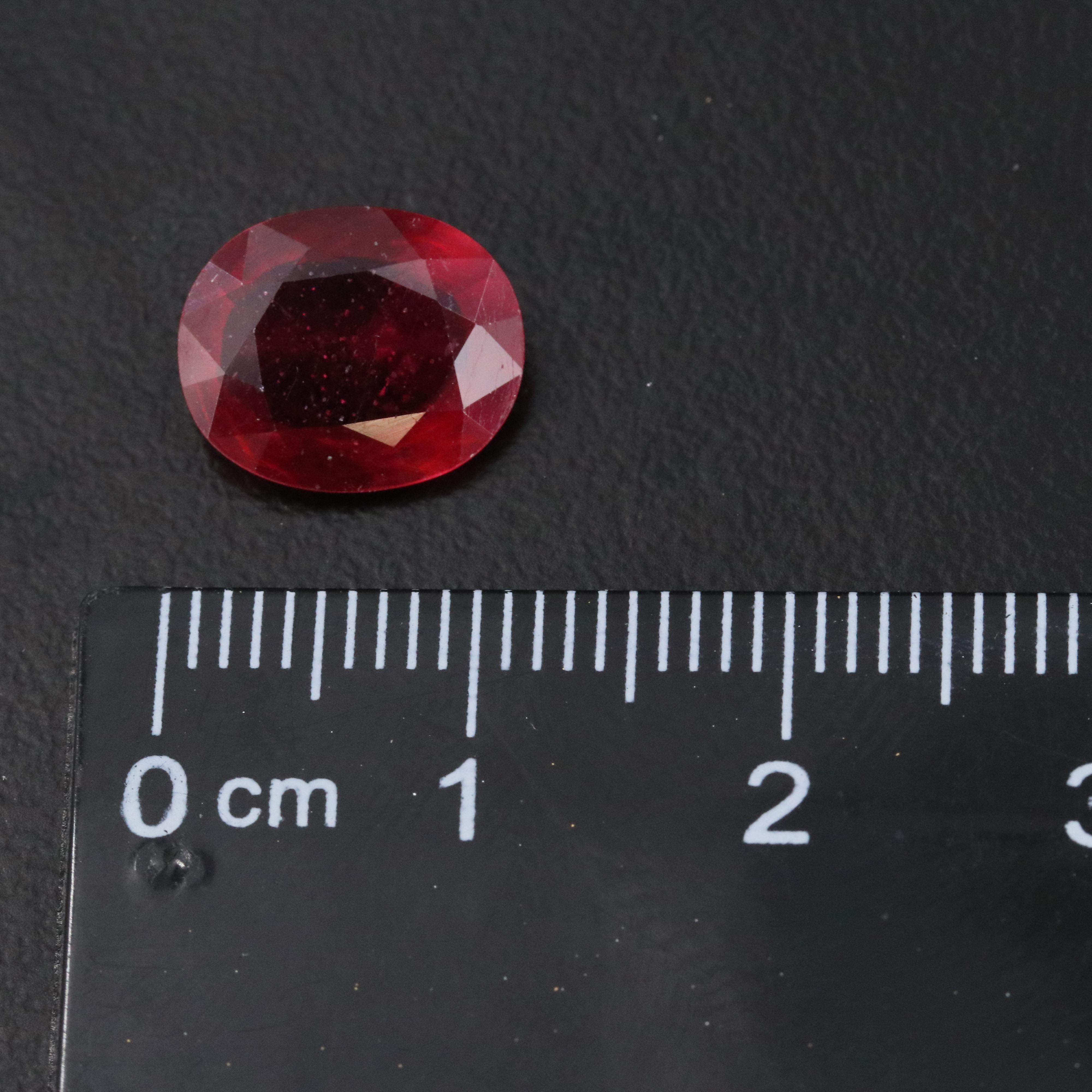 Loose 3.20 CT Filled Corundum