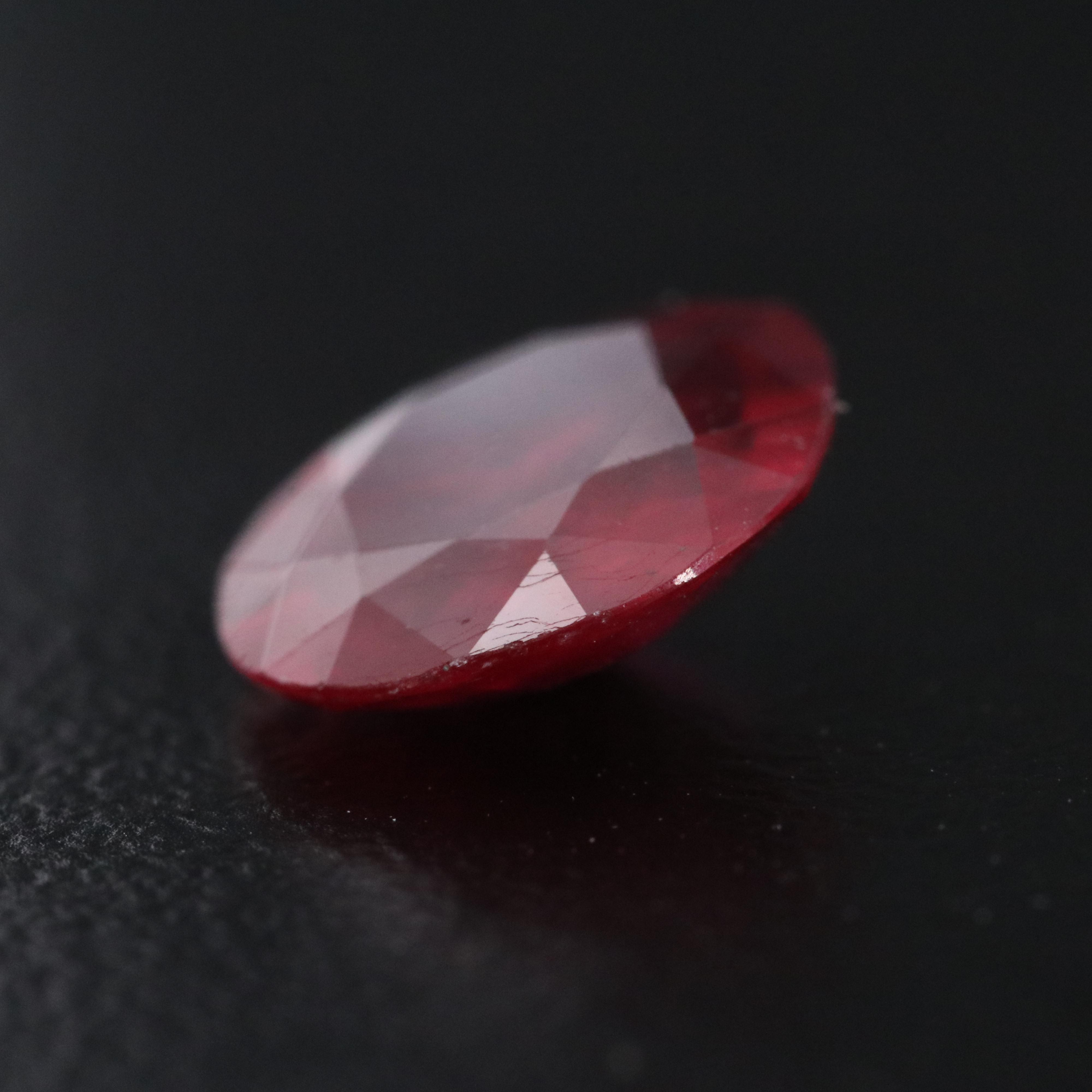 Loose 3.20 CT Filled Corundum