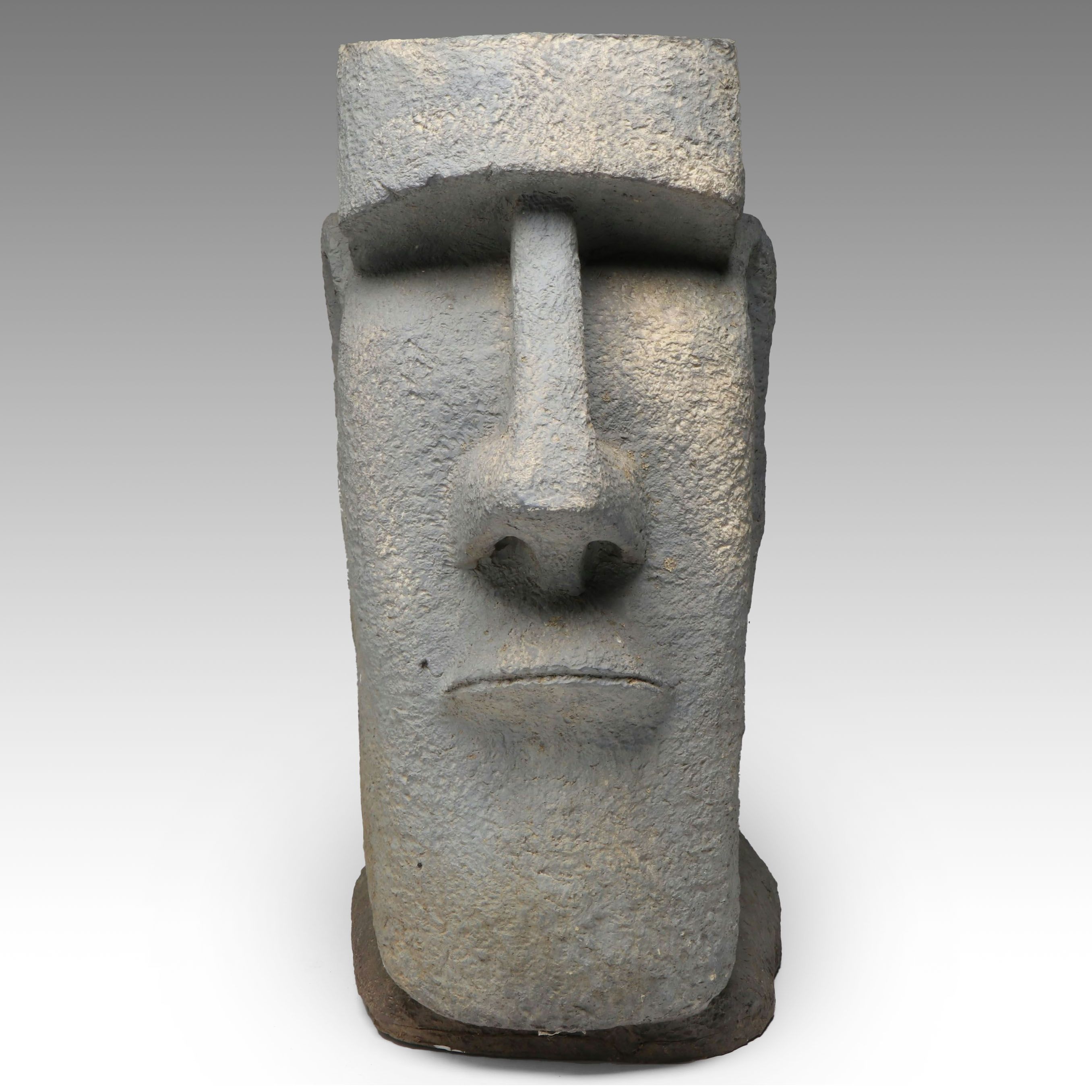 Easter Island Inspired Plastic Planter