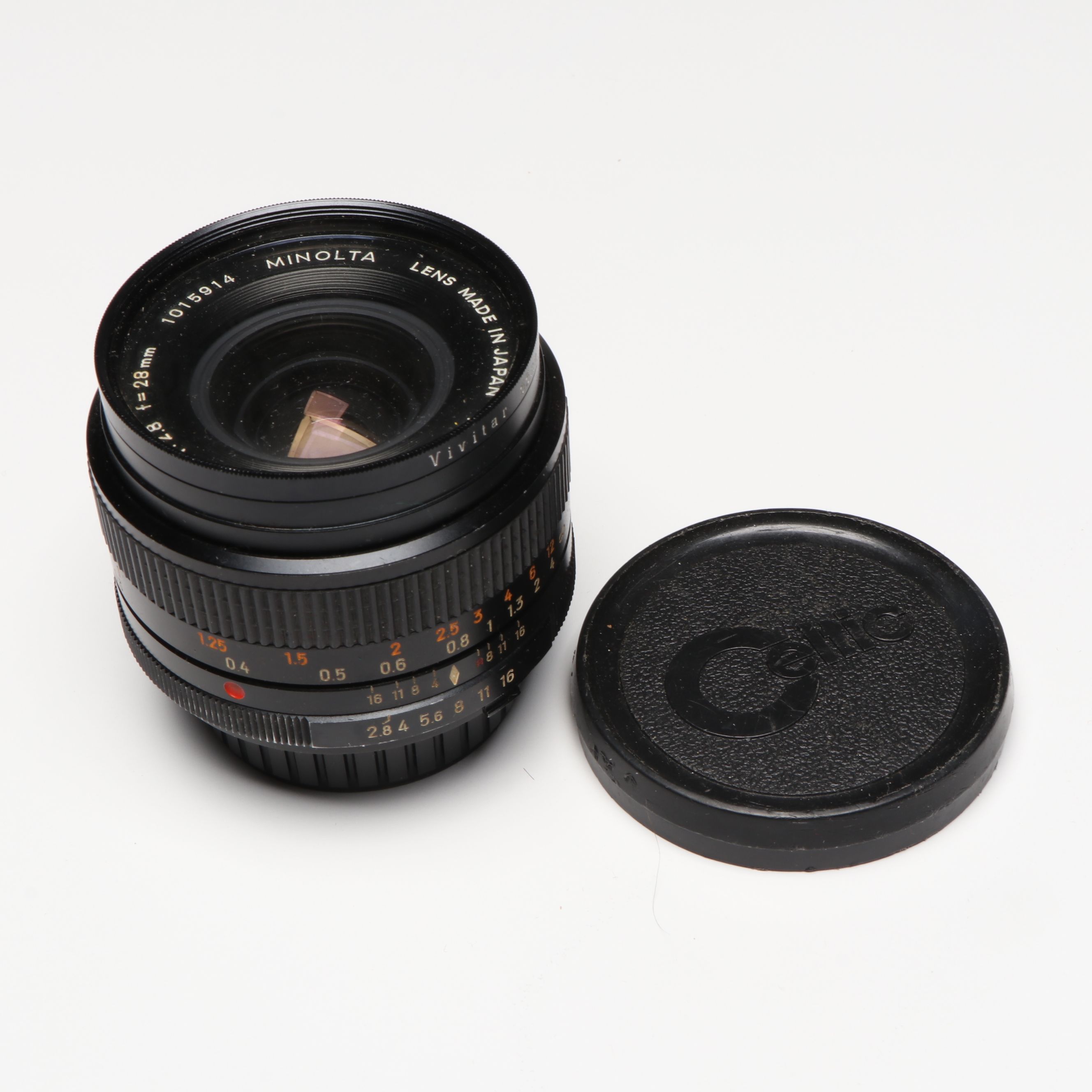 Minolta SRT 101 and X-700 with Camera Parts and Accessories, Late 20th C.