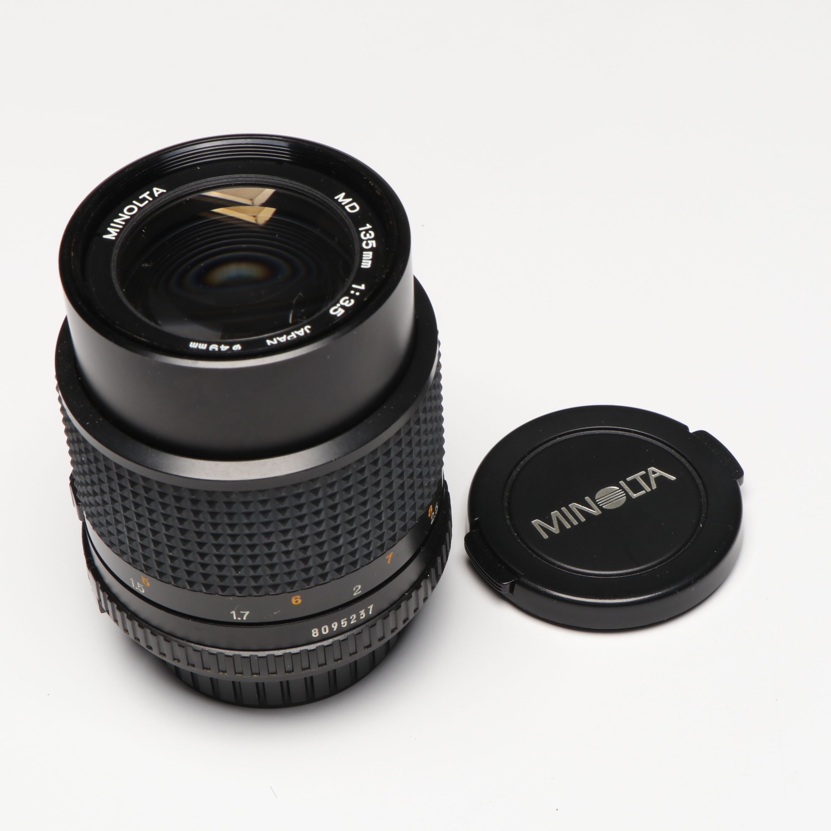 Minolta SRT 101 and X-700 with Camera Parts and Accessories, Late 20th C.