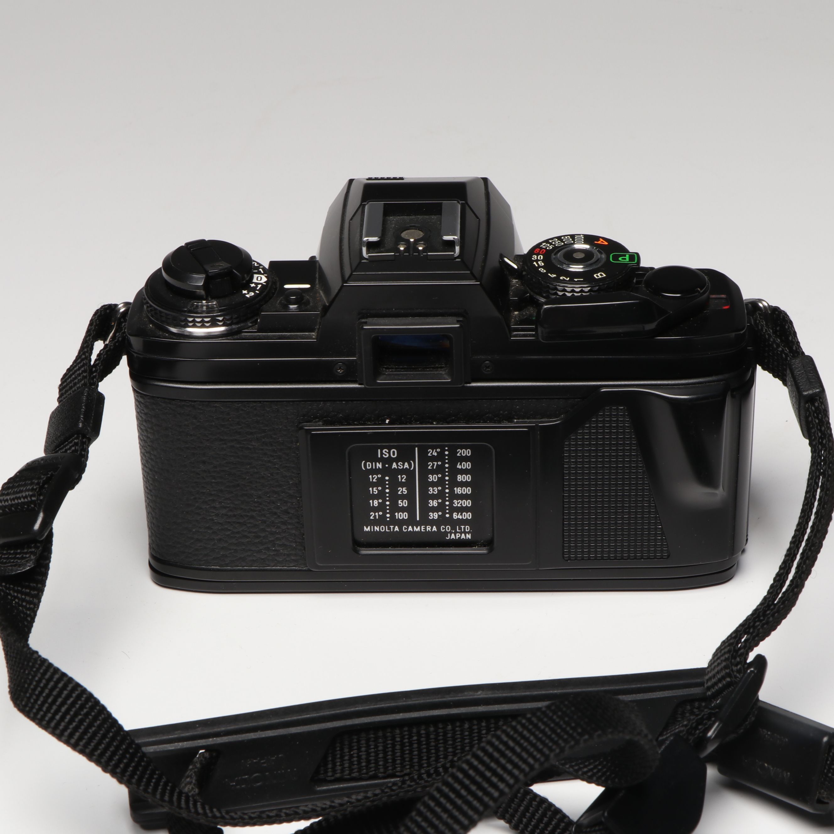 Minolta SRT 101 and X-700 with Camera Parts and Accessories, Late 20th C.