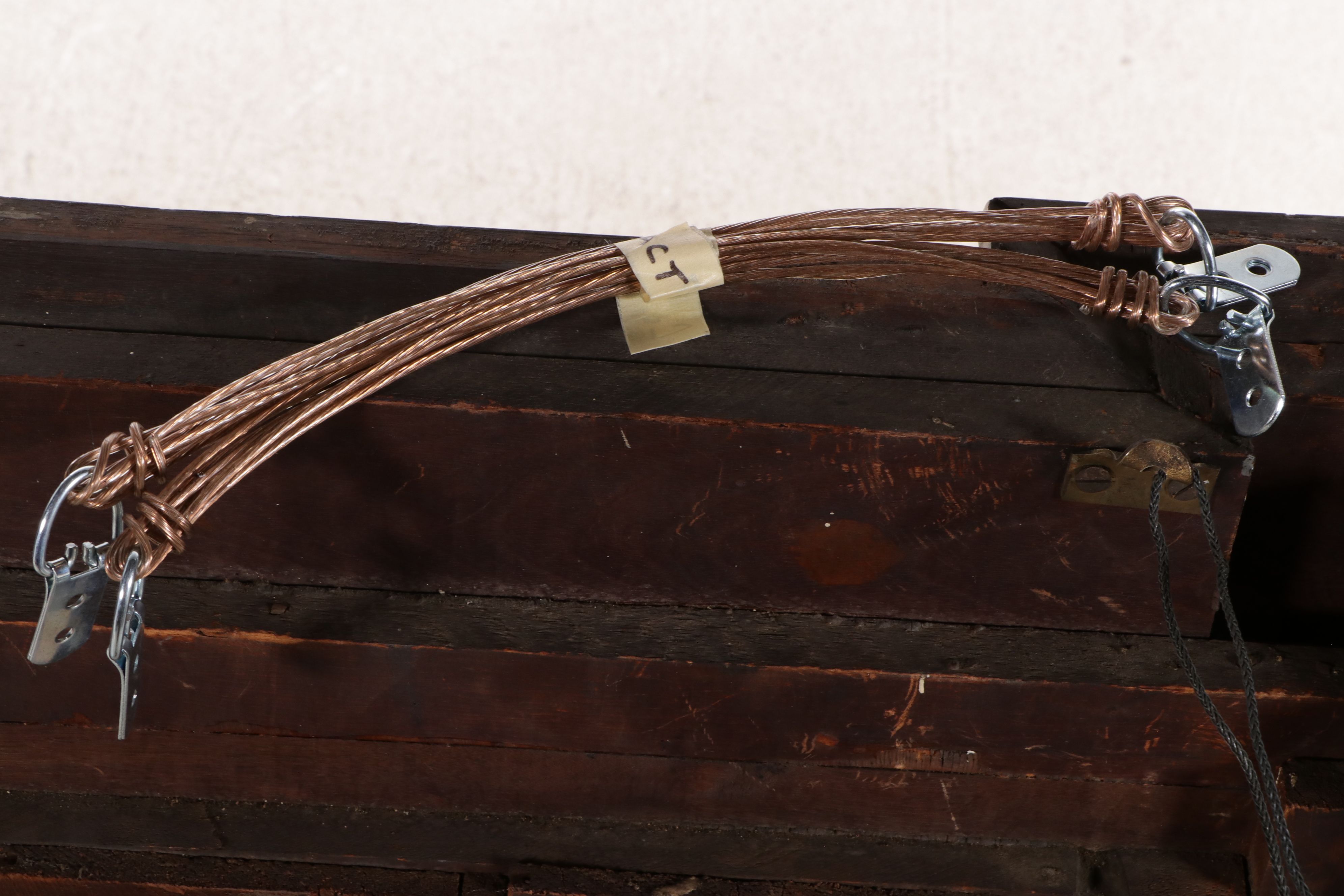 Eastlake Style Carved and Incised Walnut Overmantel Mirror