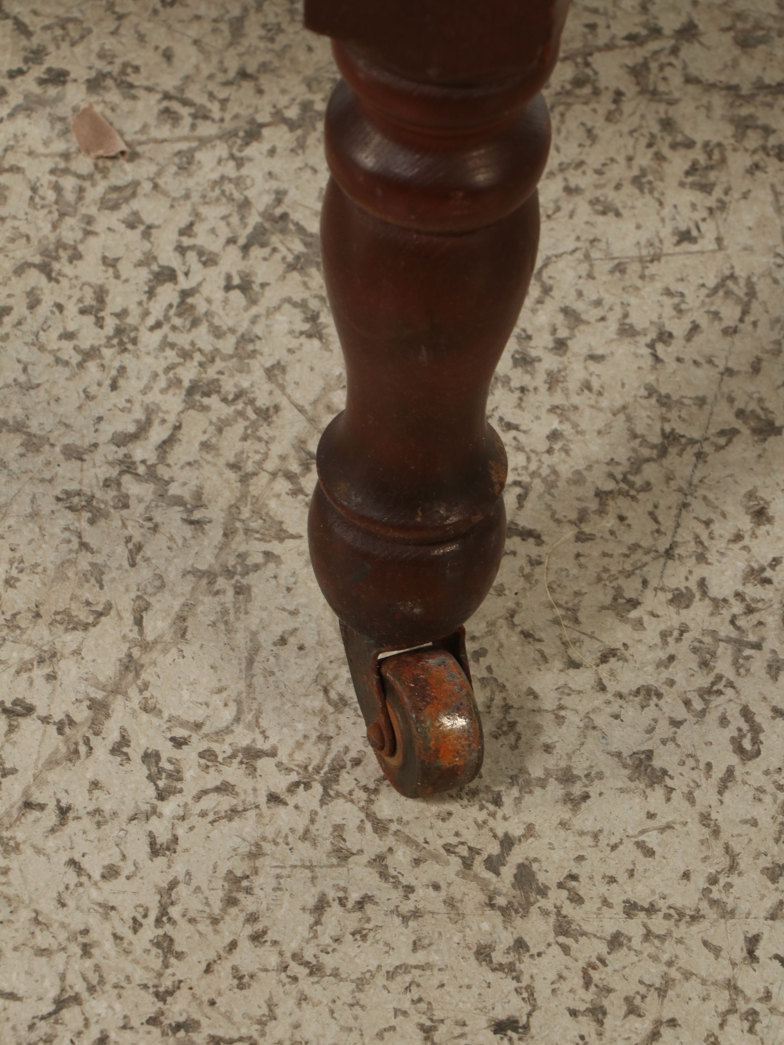 Jenny Lind Style Walnut Bed Frame, Early 20th Century