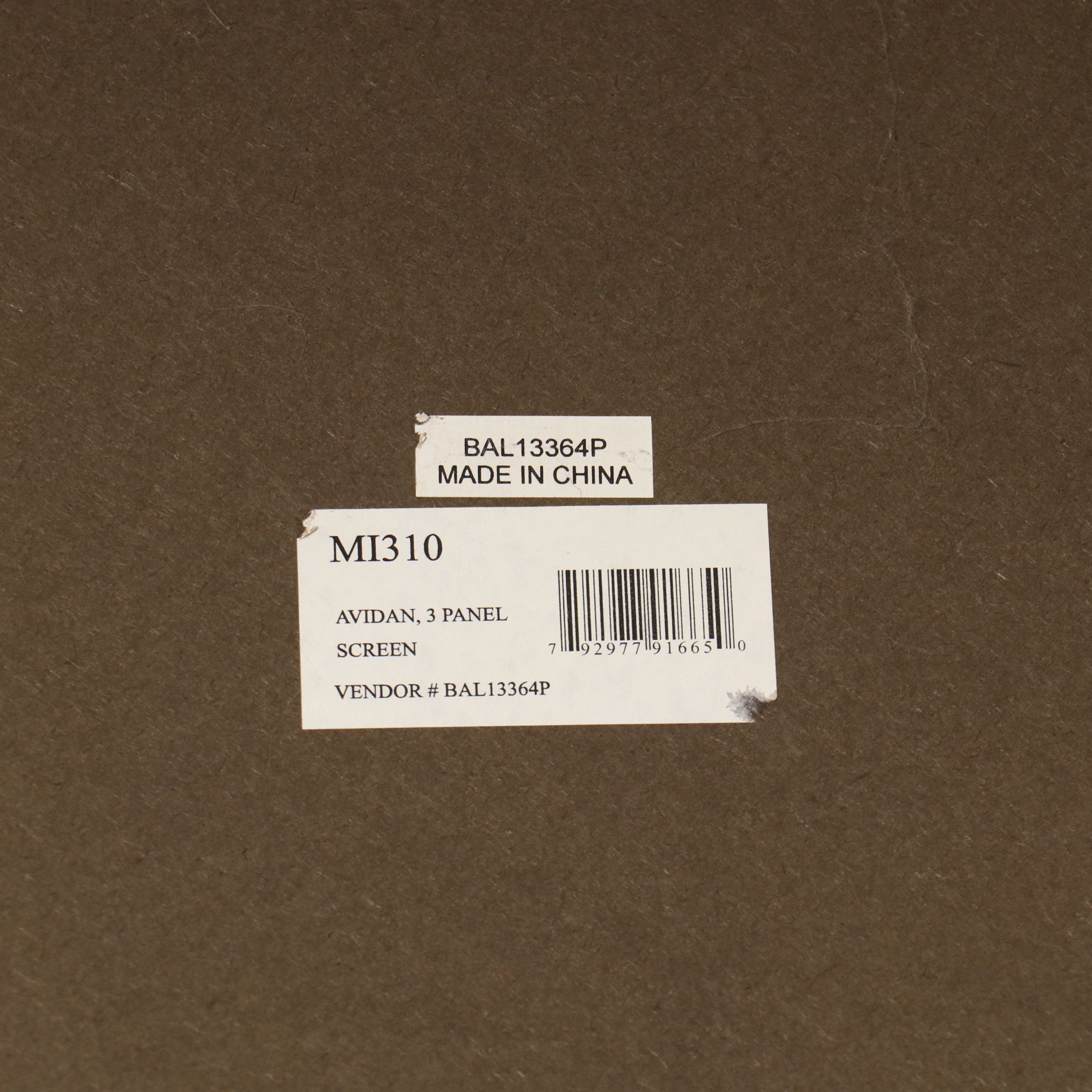 English Regency Style Three-Panel Metal Frame Antiqued Mirrored Screen