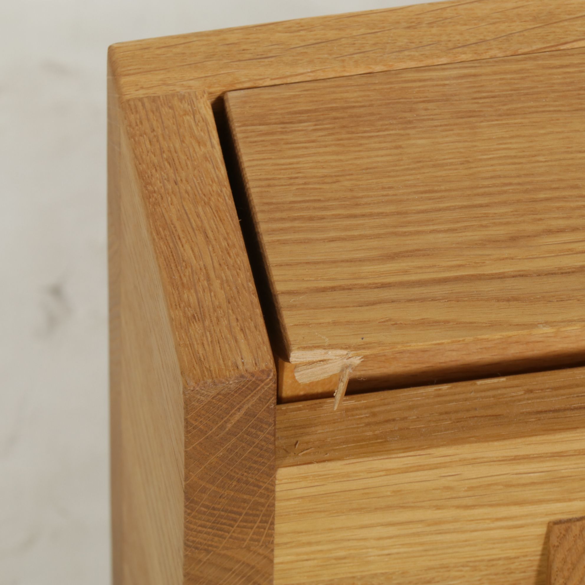 Pair of Contemporary Woodek Oak Wall-Mounted Shelves