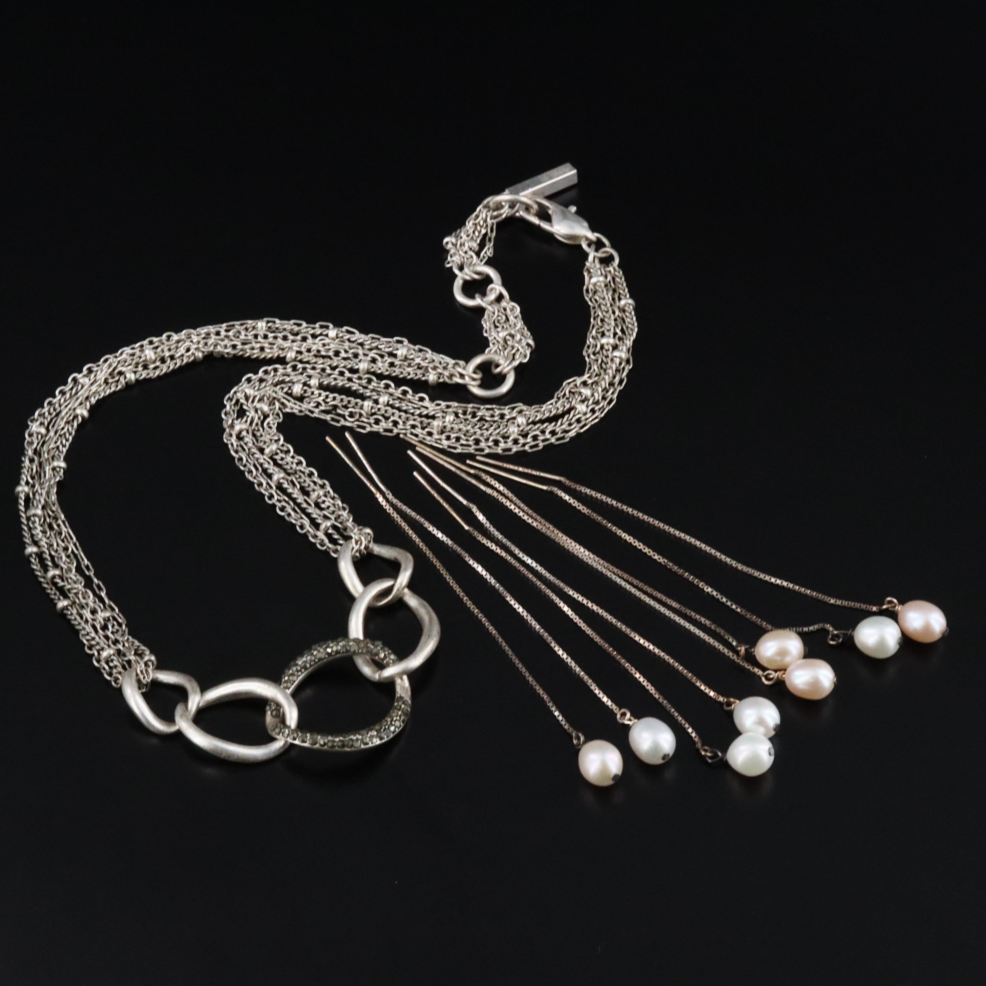 Jewelry Collection Featuring Sterling, Kenneth Cole and Pearls