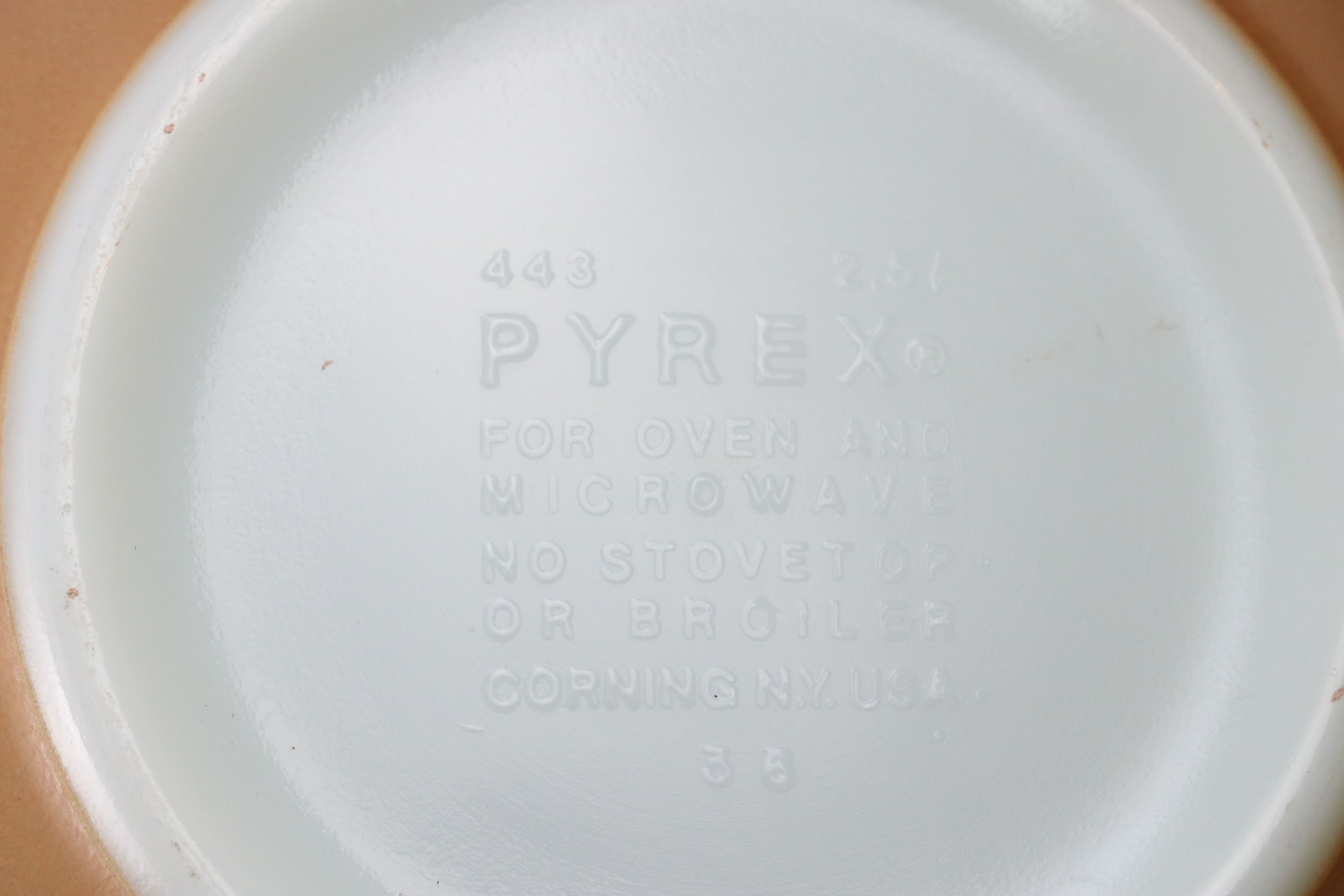 Pyrex "Woodland" Milk Glass Nesting Bowls