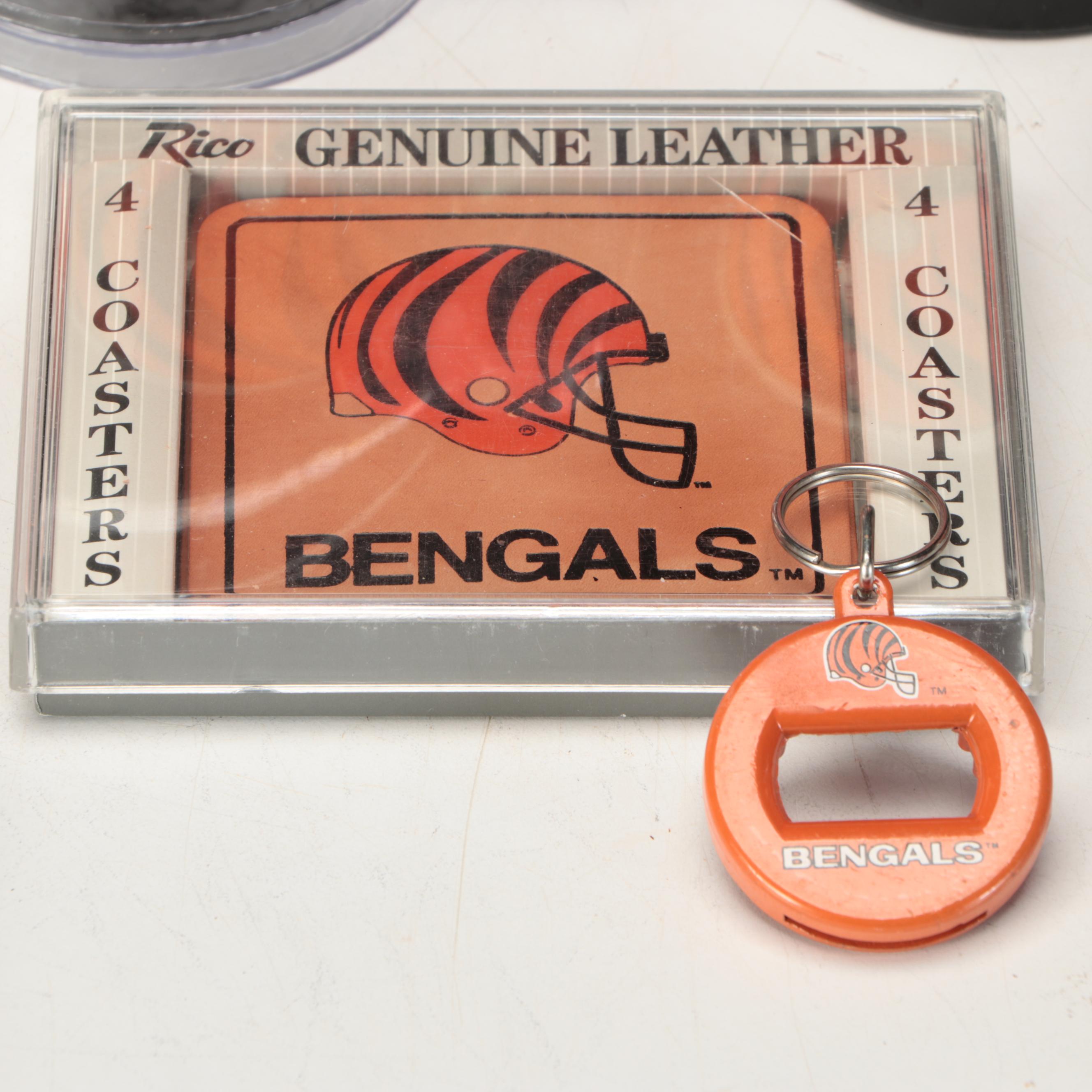 Cincinnati Bengals Themed Mugs, Coasters and More Table Accessories