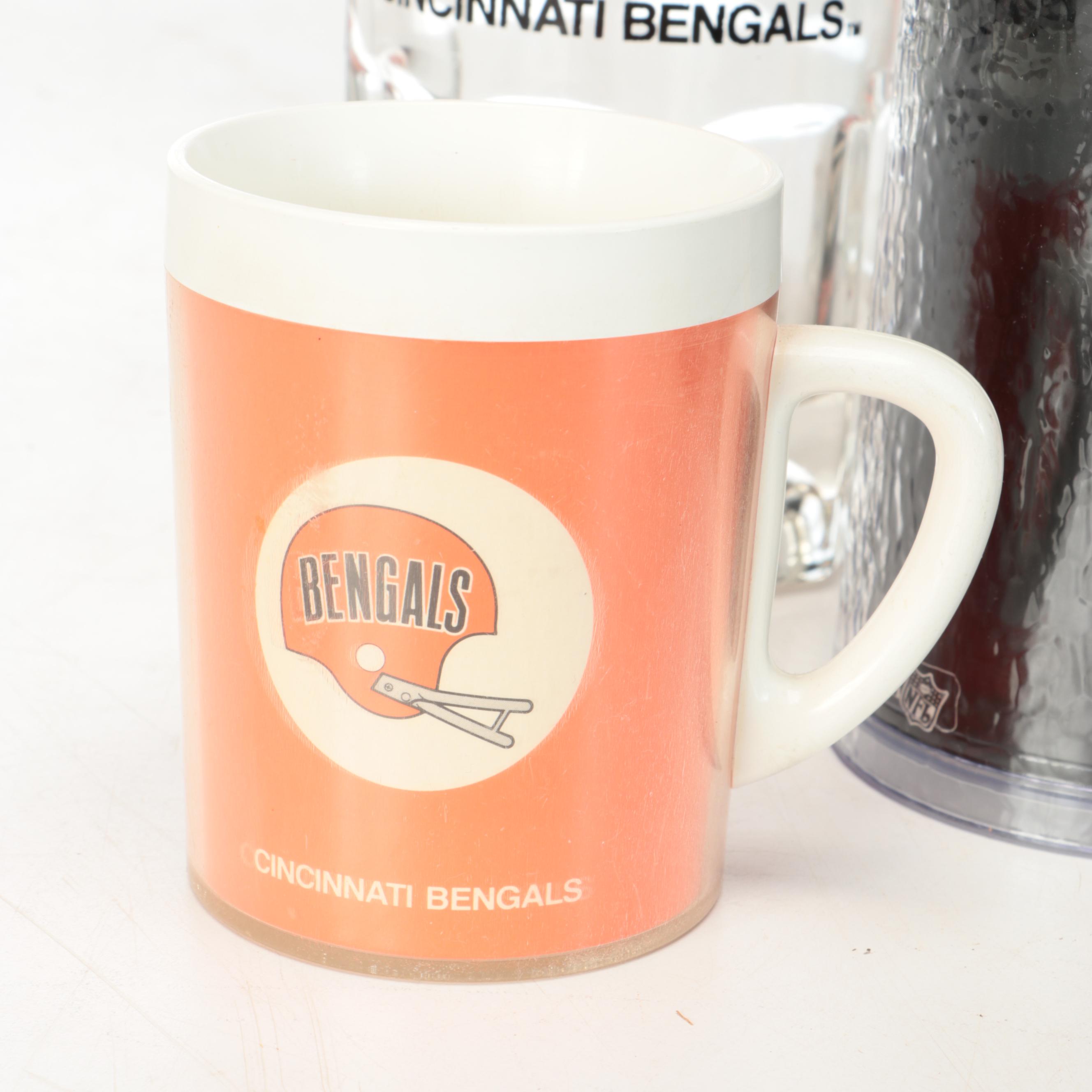 Cincinnati Bengals Themed Mugs, Coasters and More Table Accessories