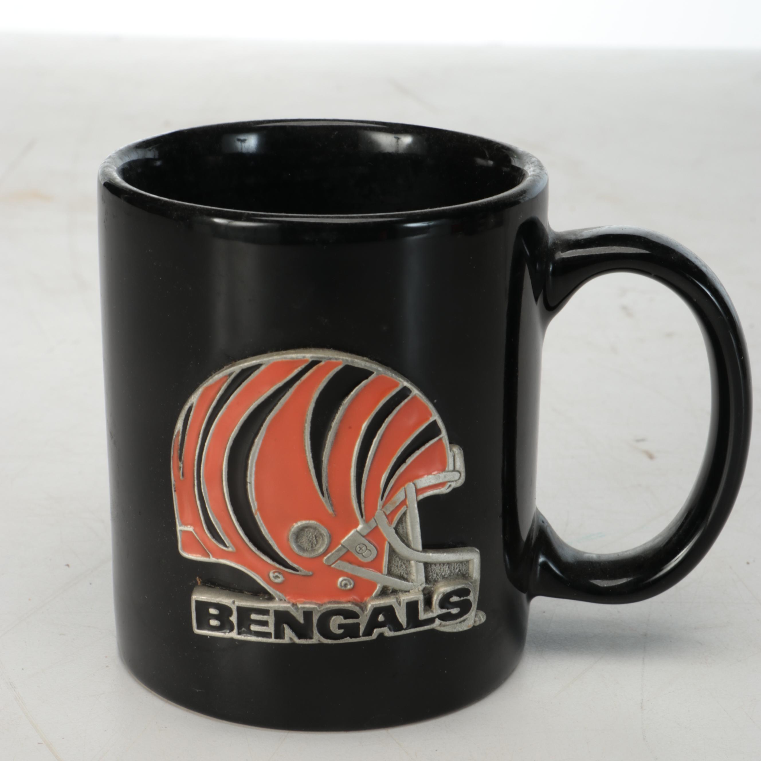 Cincinnati Bengals Themed Mugs, Coasters and More Table Accessories