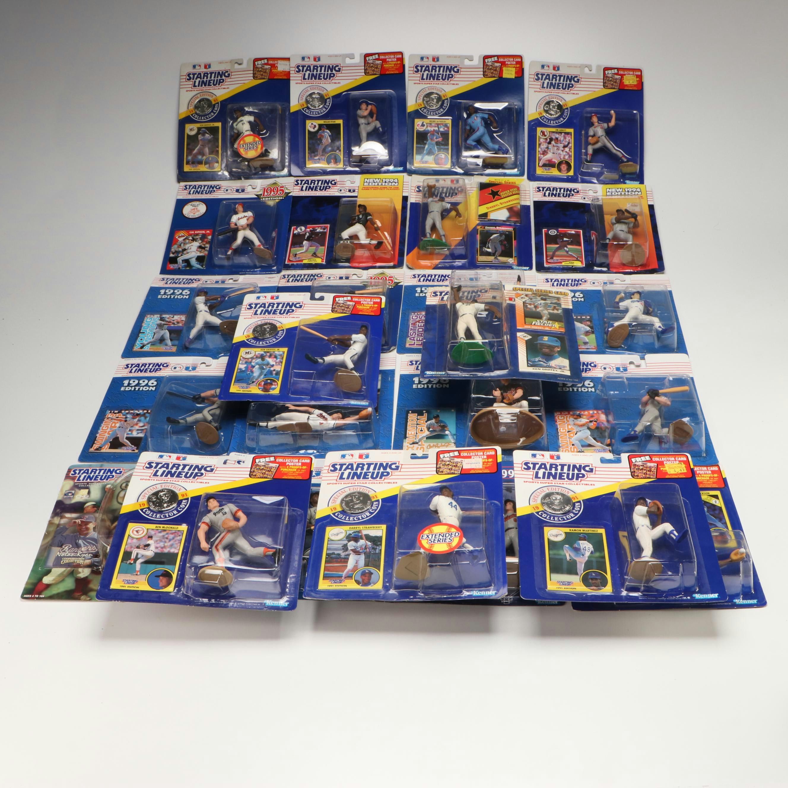 Starting Lineup MLB Team Action Figures Incl. Cal Ripken Jr.