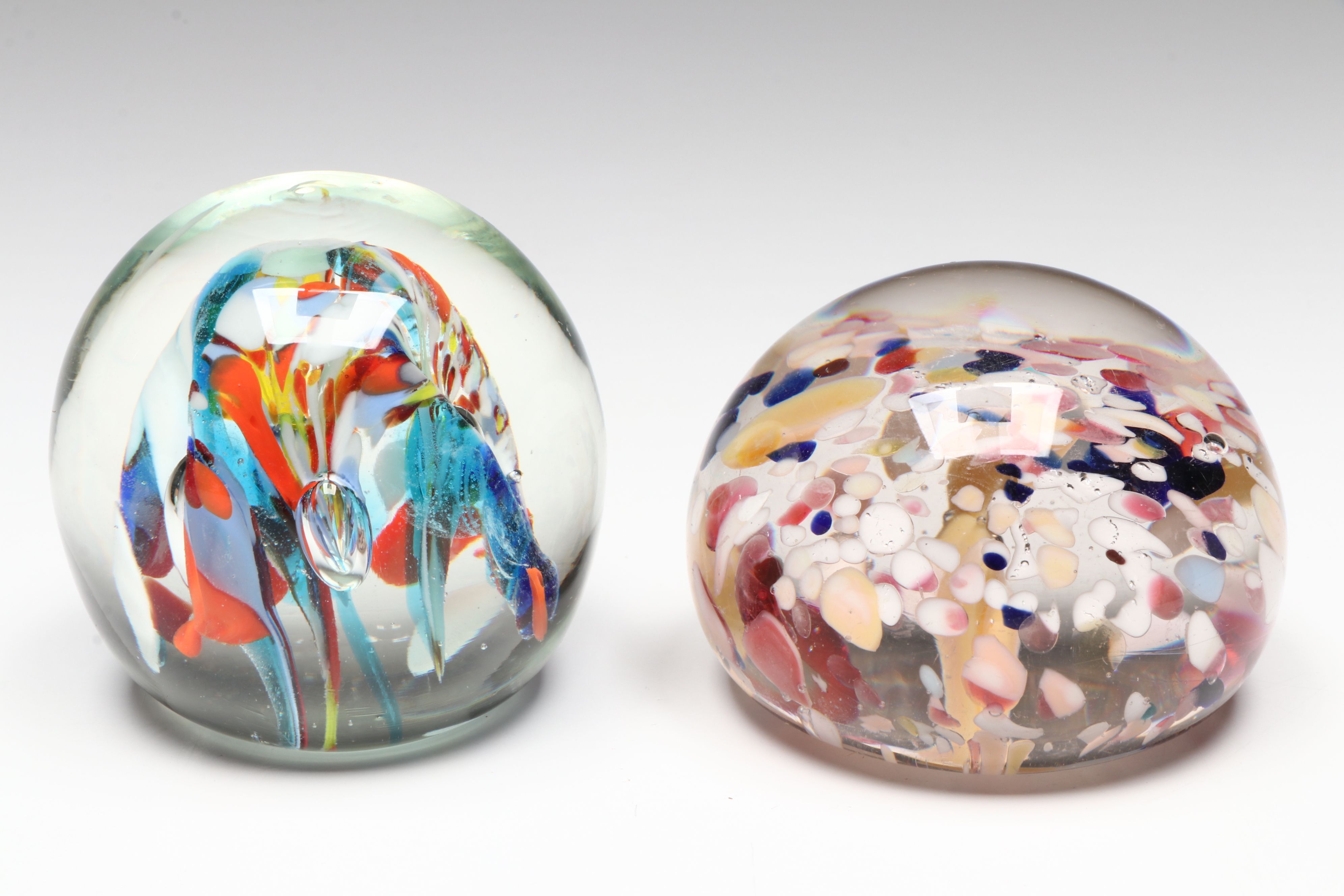 Kosta Boda and Other Art Glass Paperweights