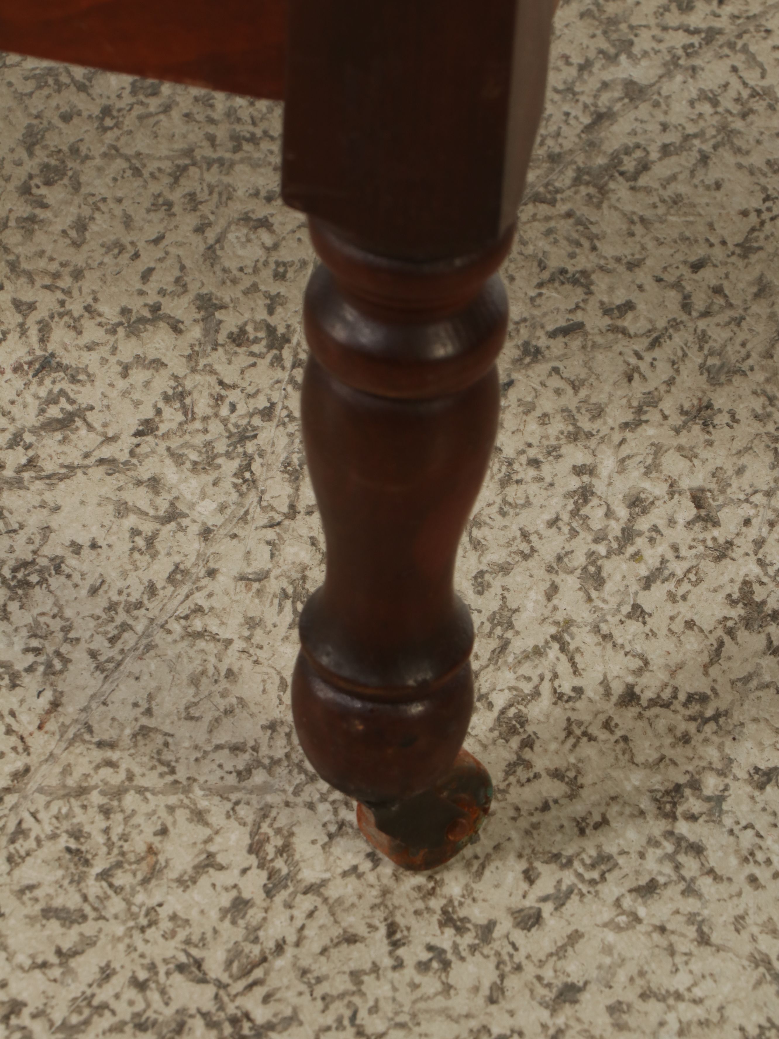 Jenny Lind Style Walnut Bed Frame, Early 20th Century