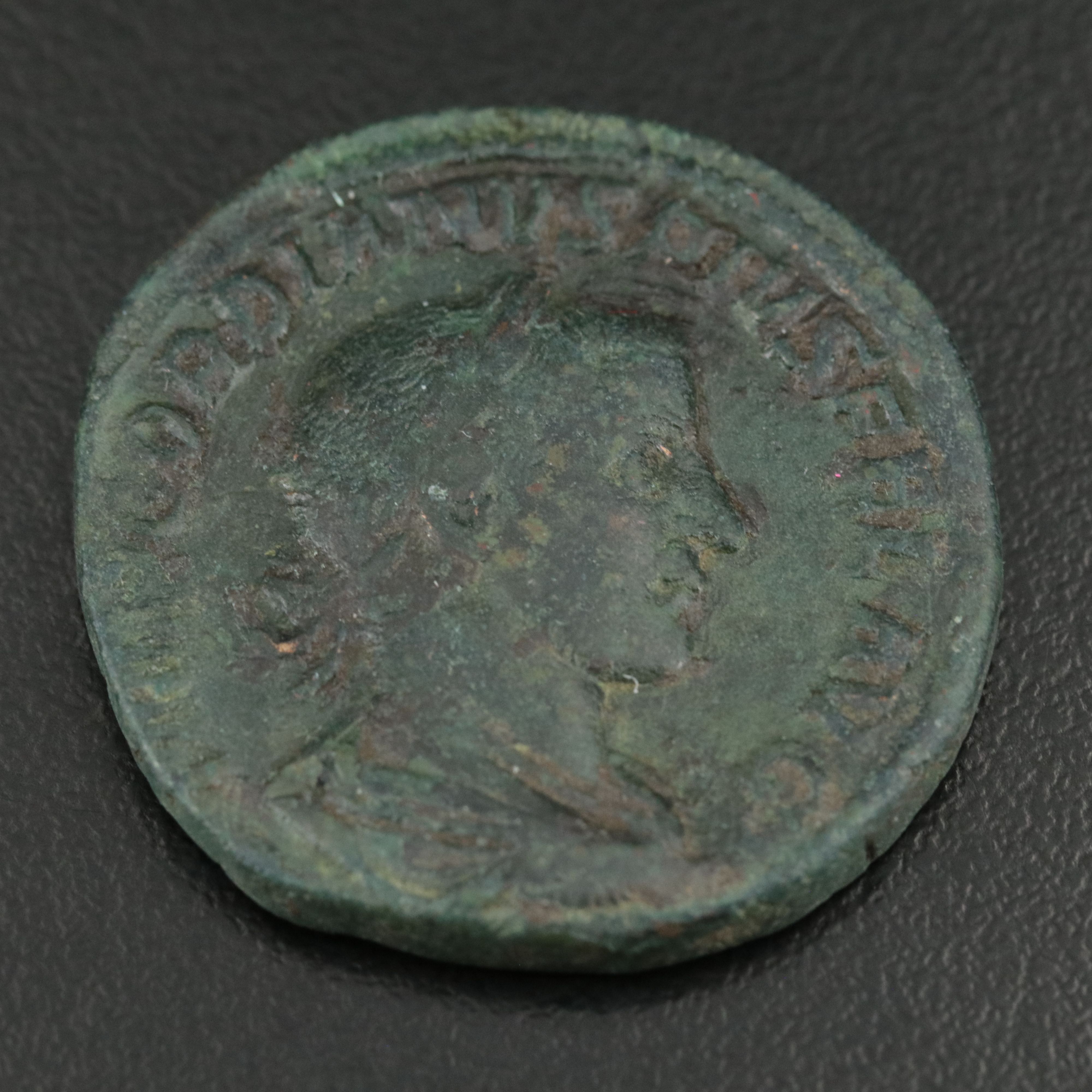 Ancient Roman Imperial Æ Sestertius Coin of Gordian III, ca. 243 A.D.
