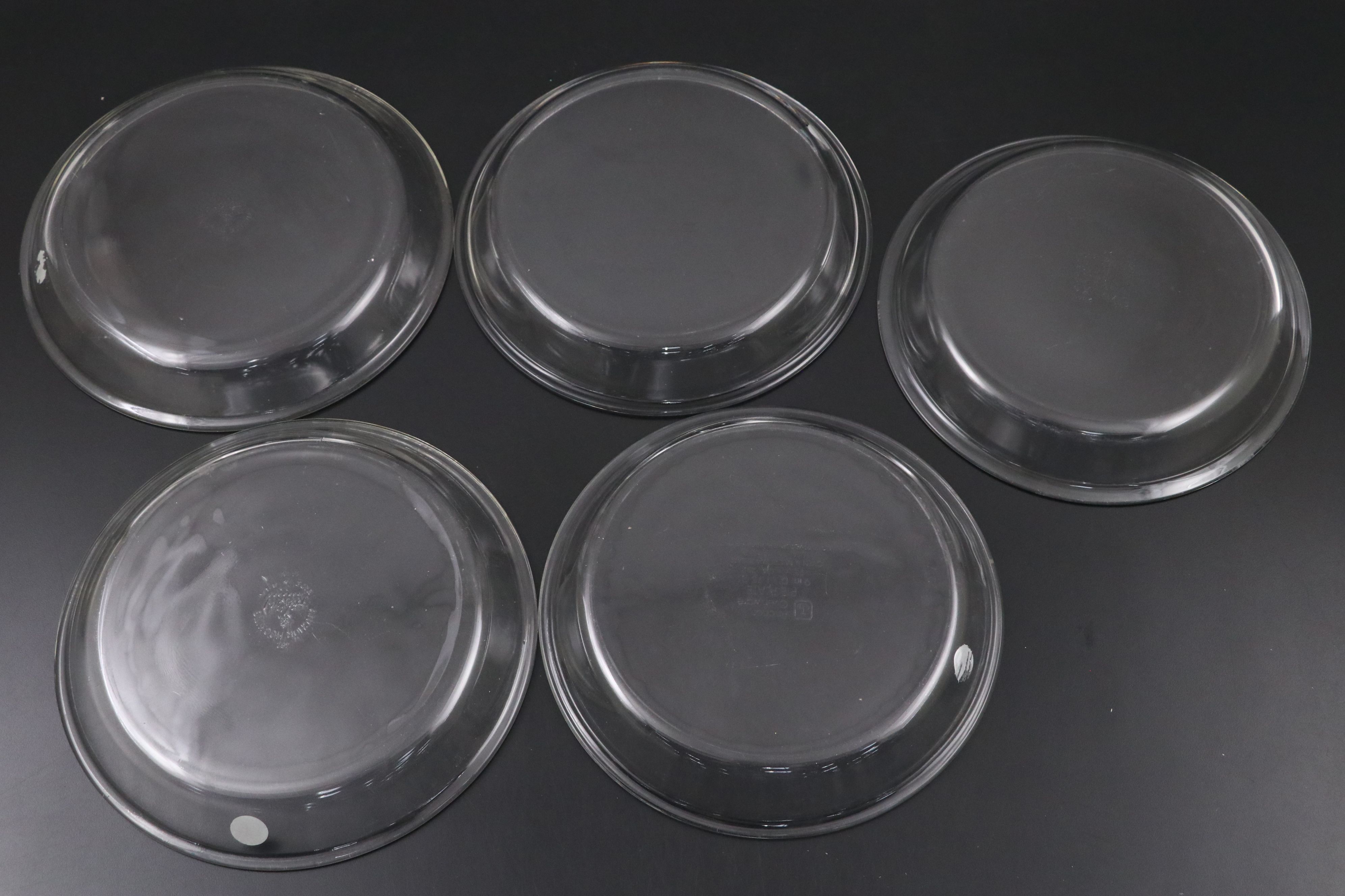 Pyrex Glass Pie Pans with Other Glass and Stainless Steel Bakeware