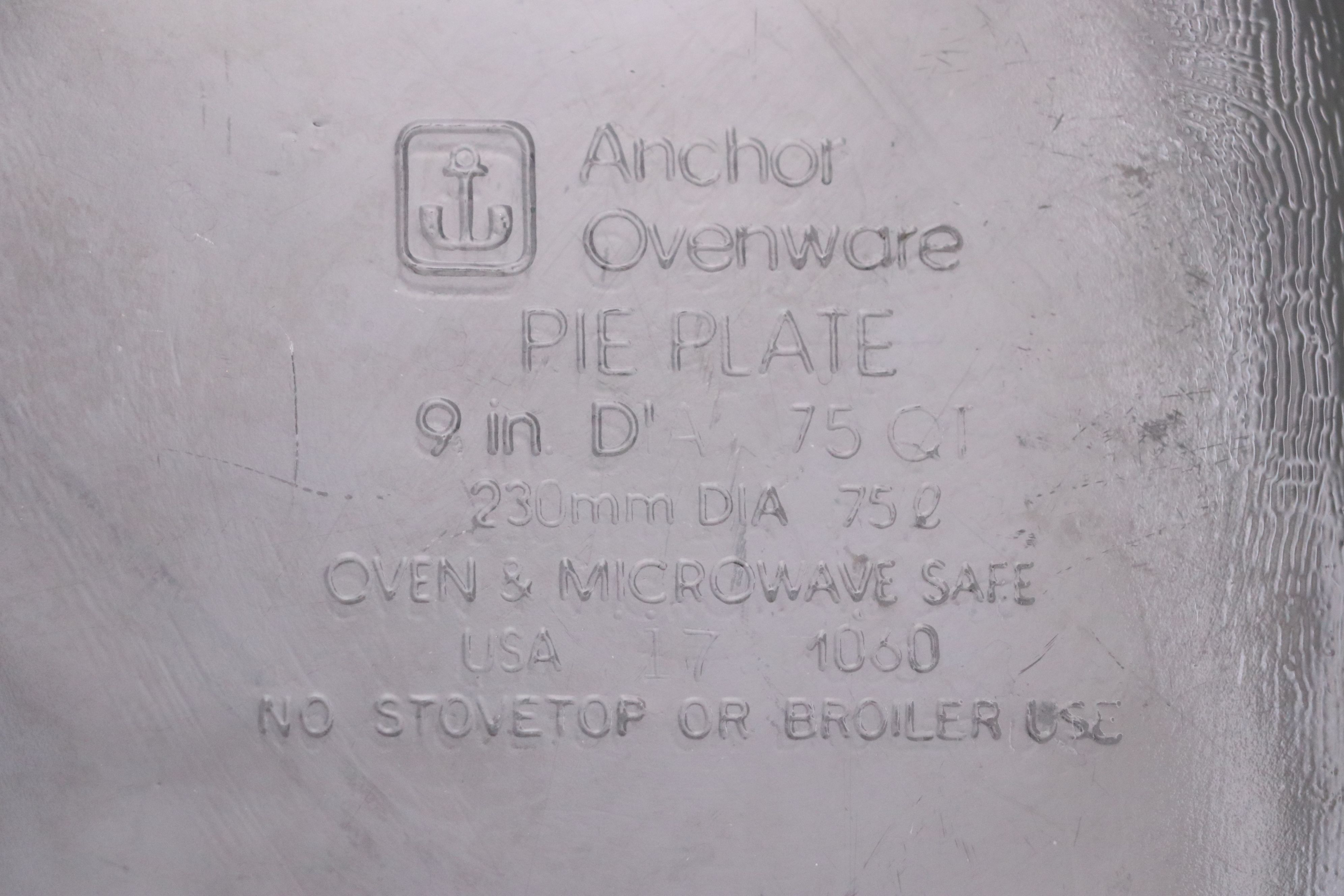 Pyrex Glass Pie Pans with Other Glass and Stainless Steel Bakeware