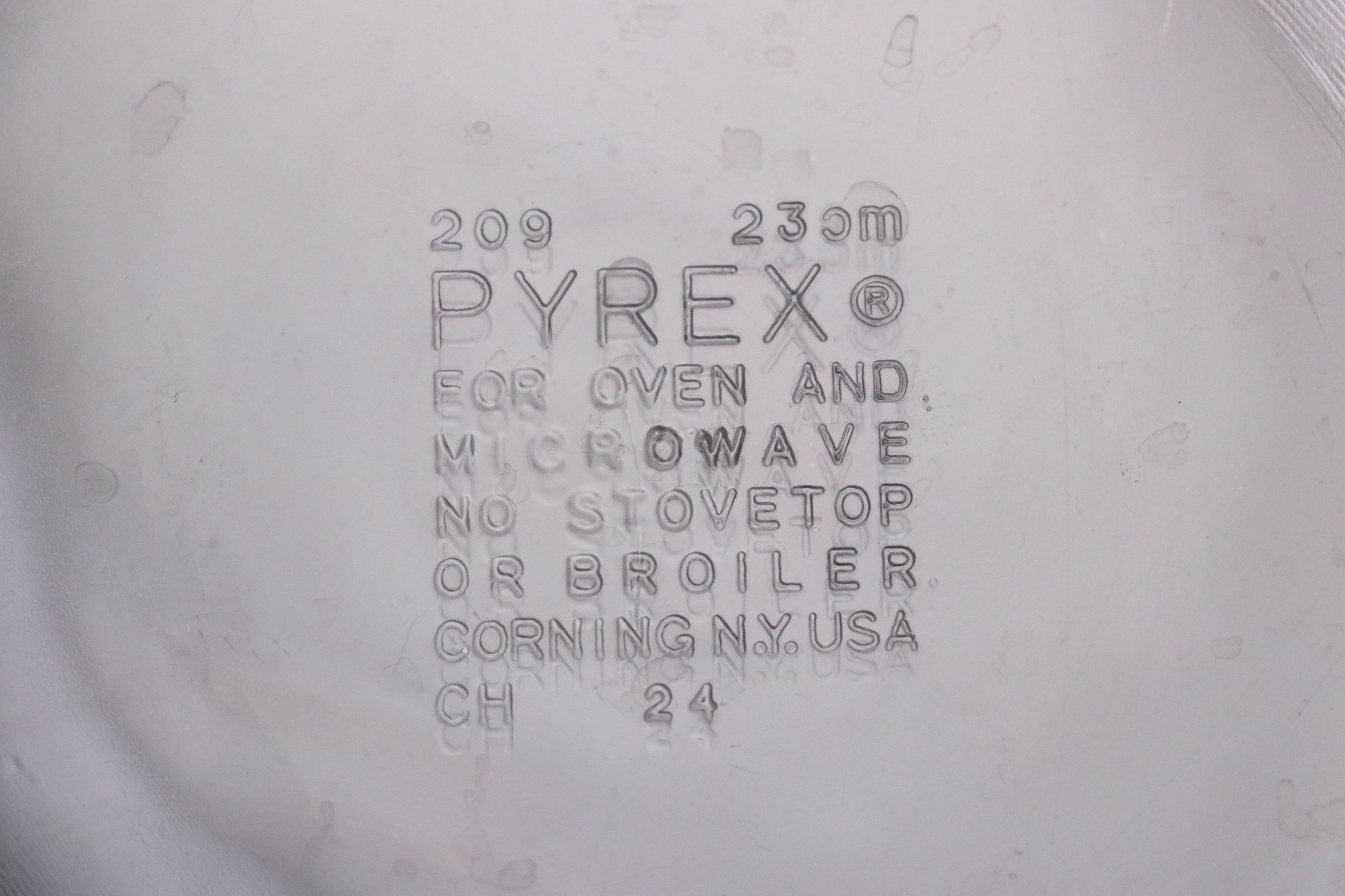 Pyrex Glass Pie Pans with Other Glass and Stainless Steel Bakeware