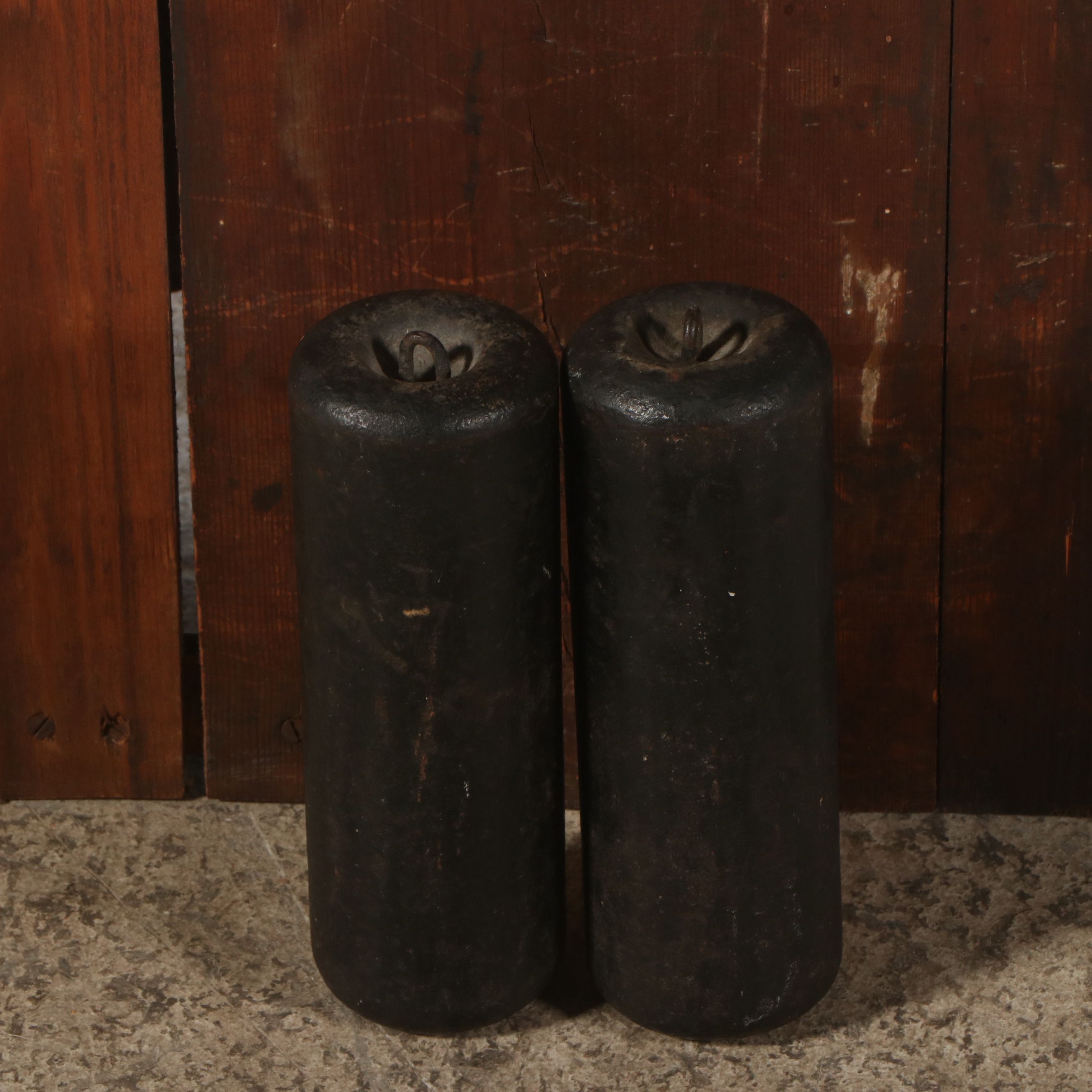 George III Inlaid Mahogany Tallcase Clock with Hand-Painted Face