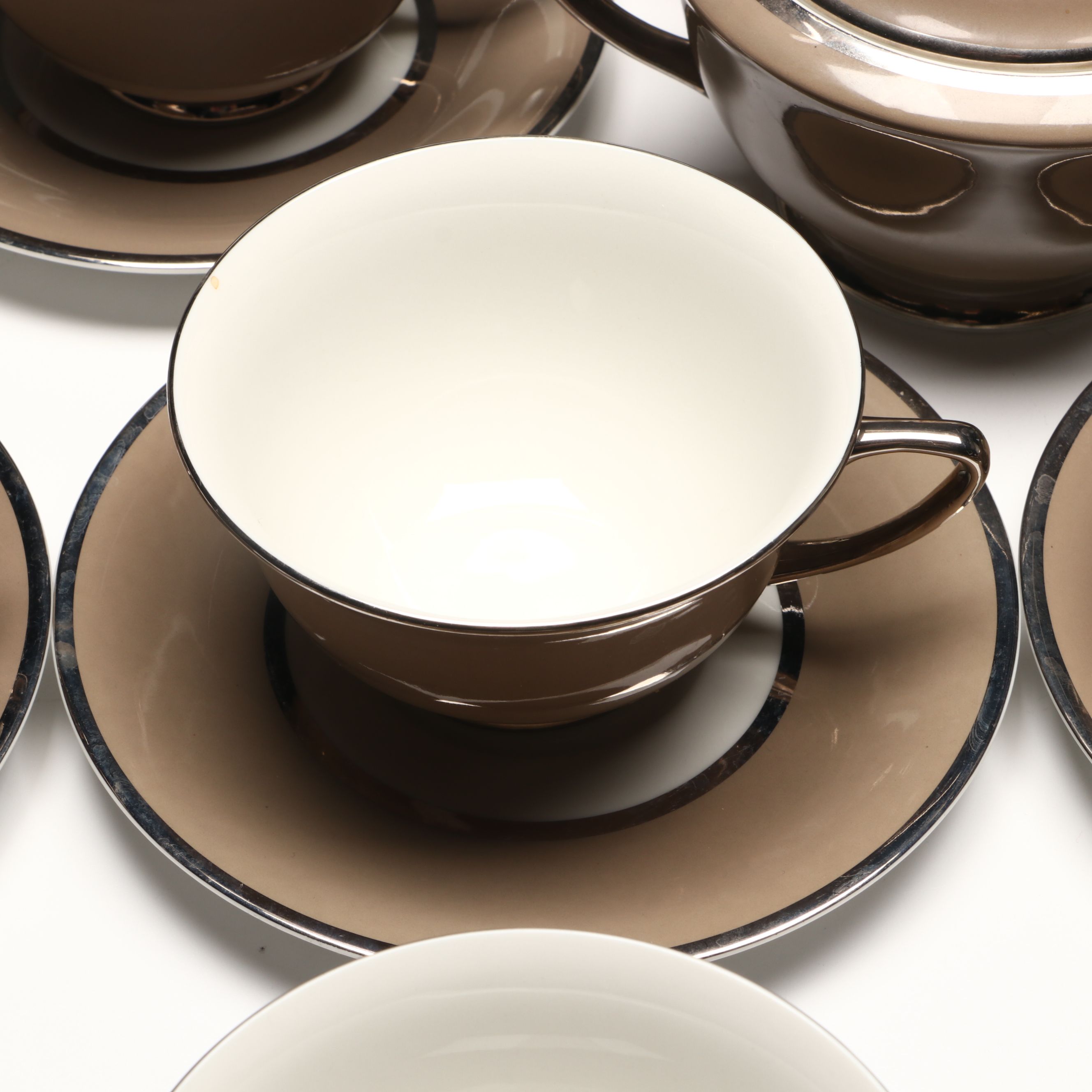 Royal Jackson Porcelain Tableware and Libbey Glassware