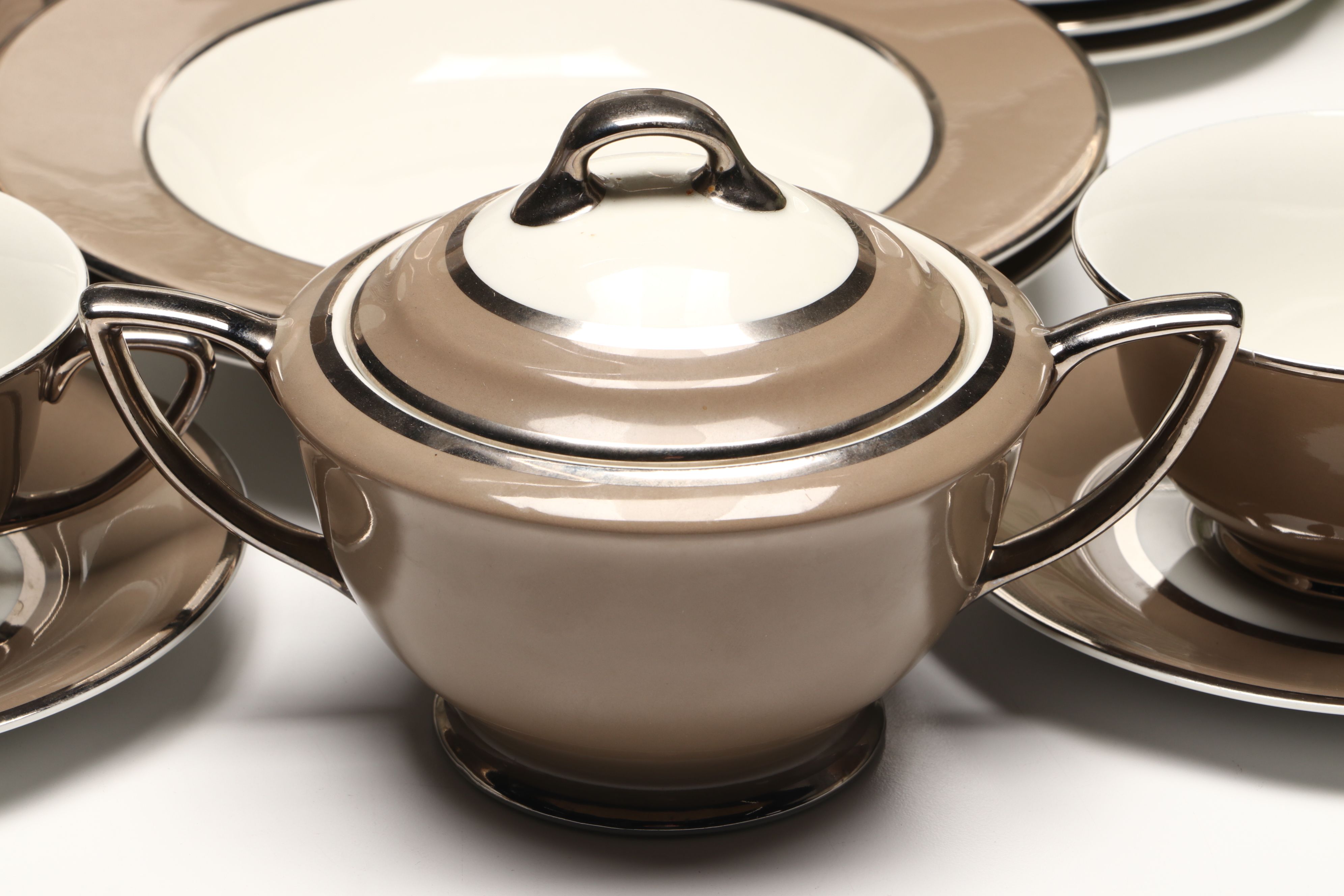 Royal Jackson Porcelain Tableware and Libbey Glassware