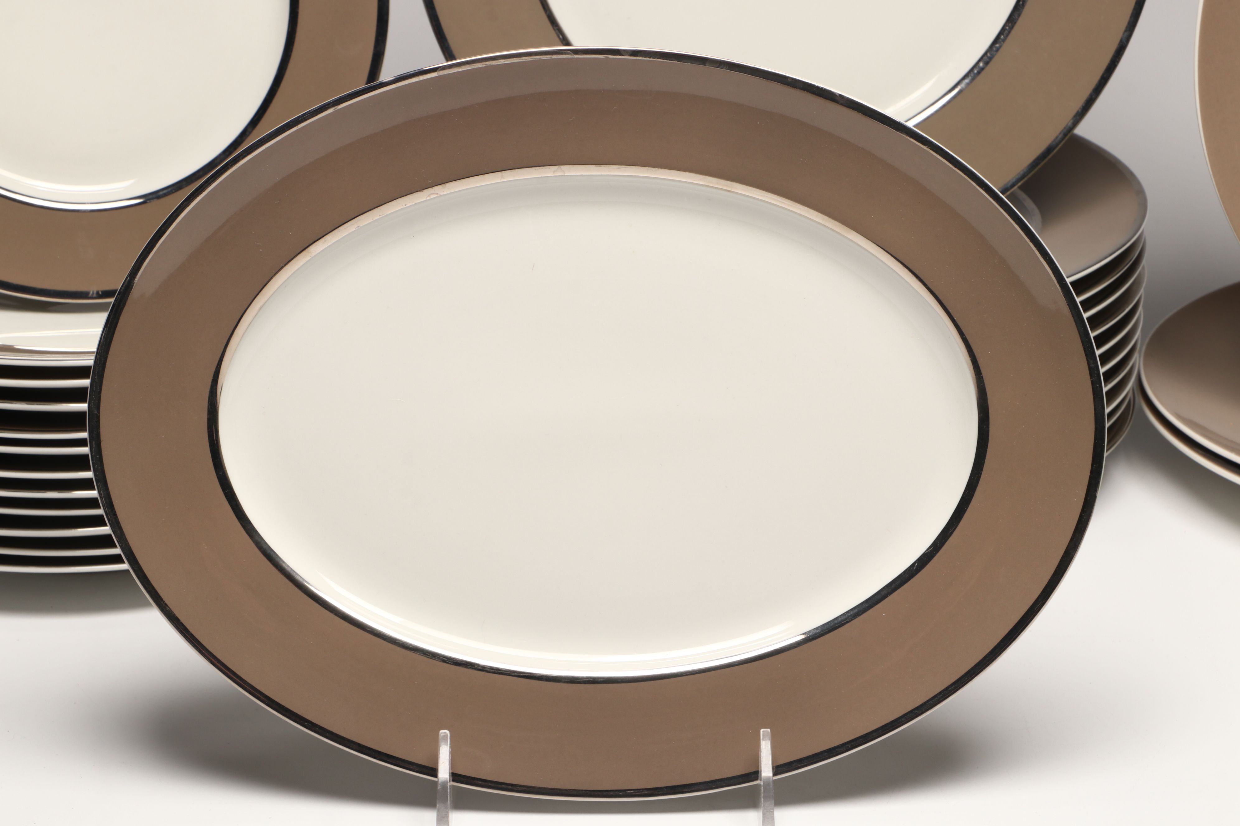 Royal Jackson Porcelain Tableware and Libbey Glassware