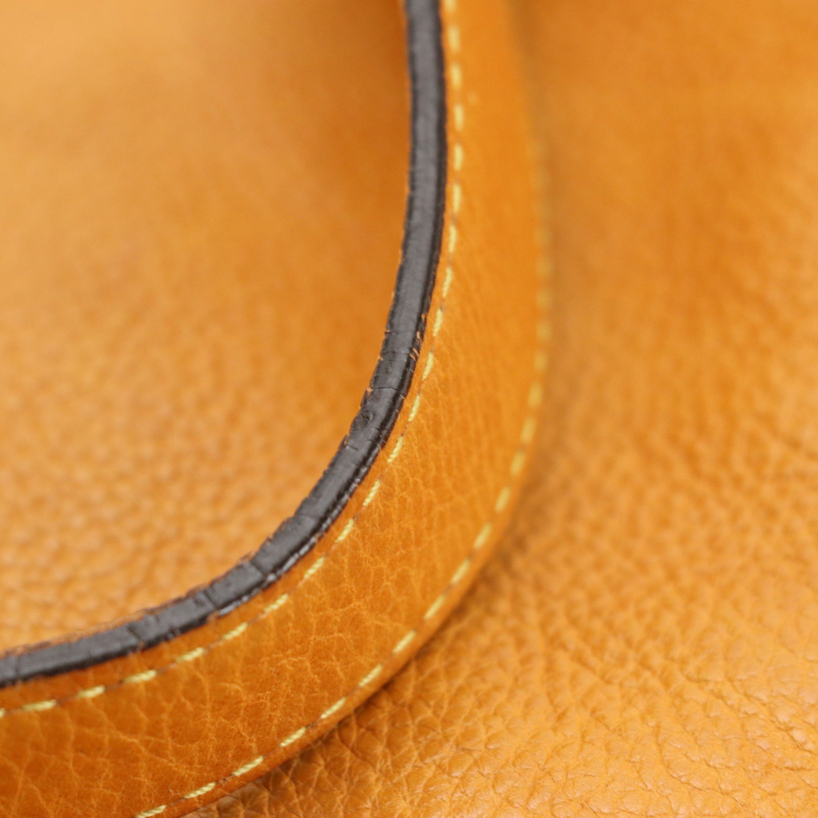 Chloé Large Paraty Two-Way Satchel in Brown Grained Leather