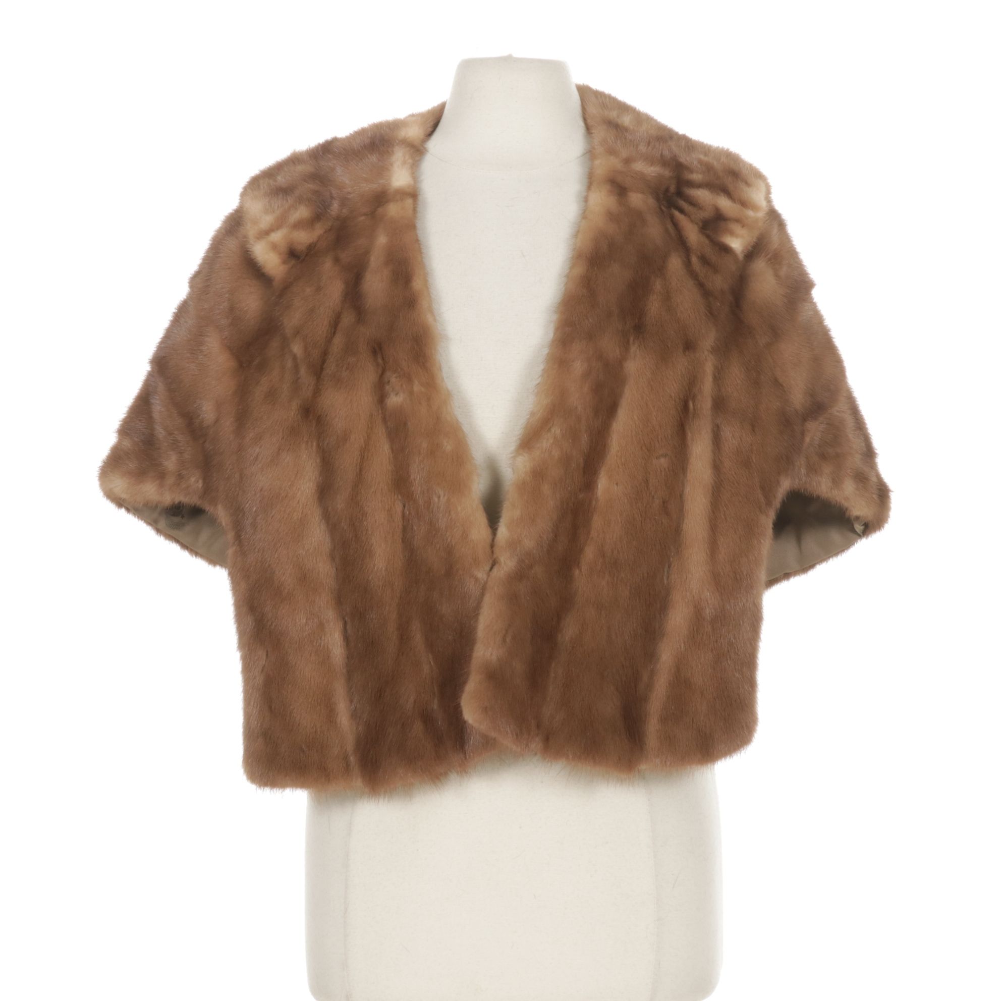 Pastel Mink Fur Stole