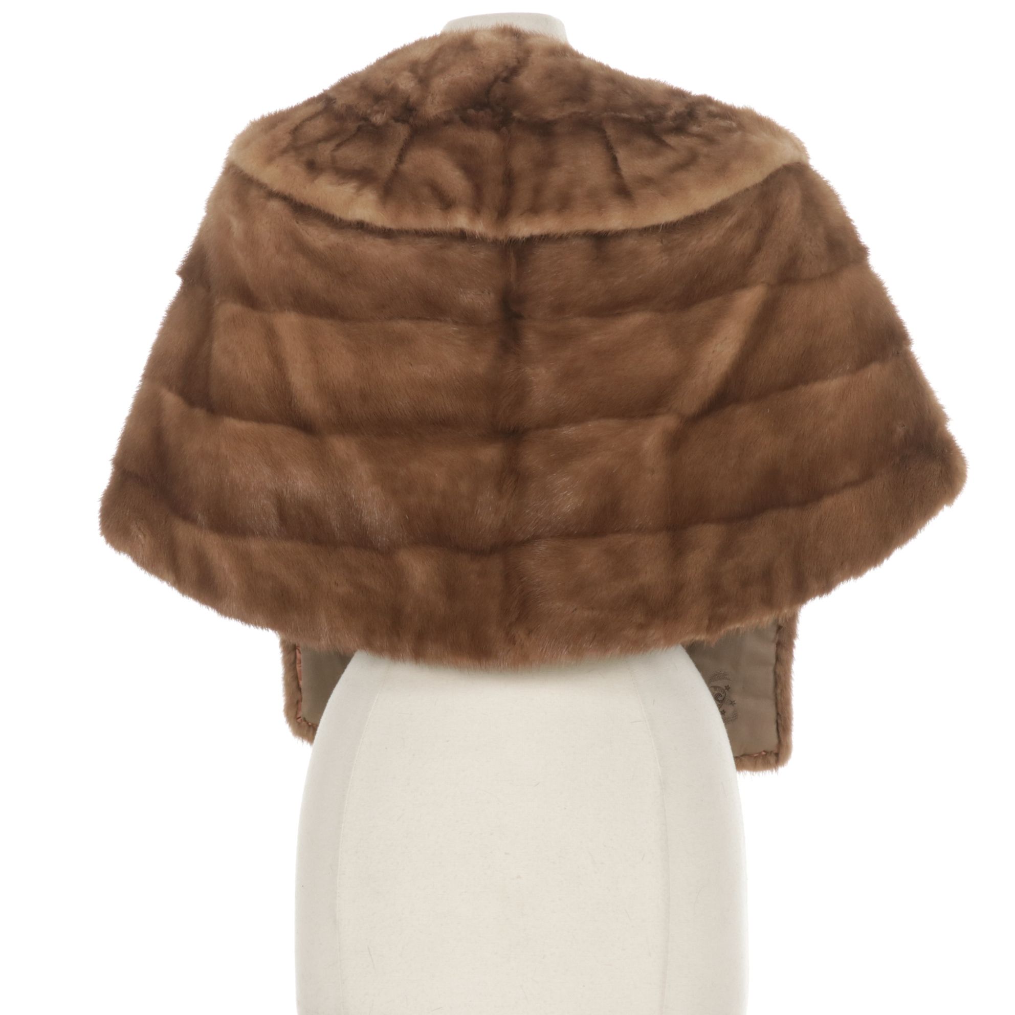 Pastel Mink Fur Stole