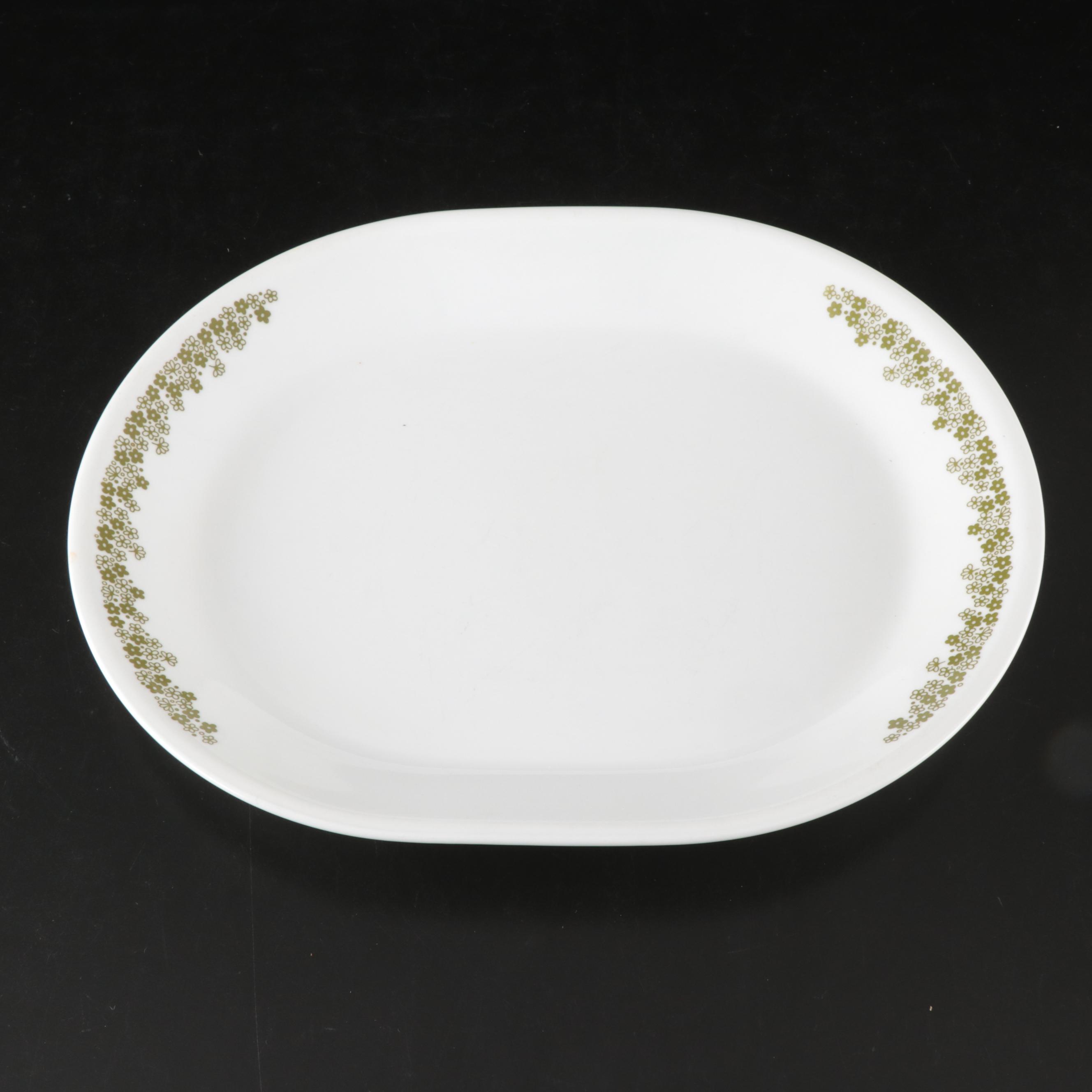 Pyrex and Corelle "Spring Blossom" Dinnerware, Mid to Late 20th Century