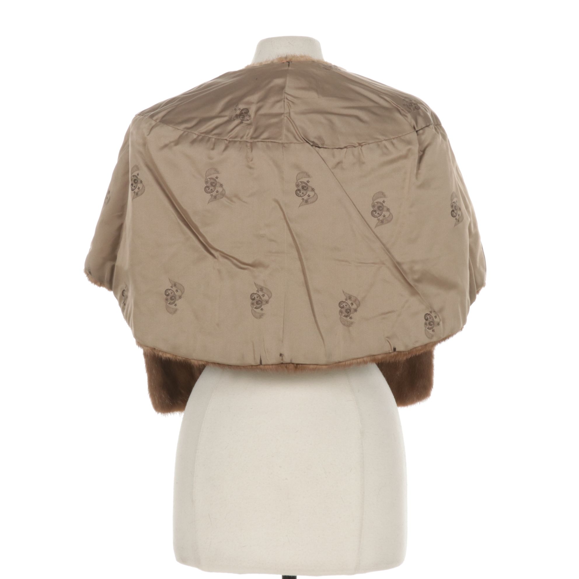 Pastel Mink Fur Stole