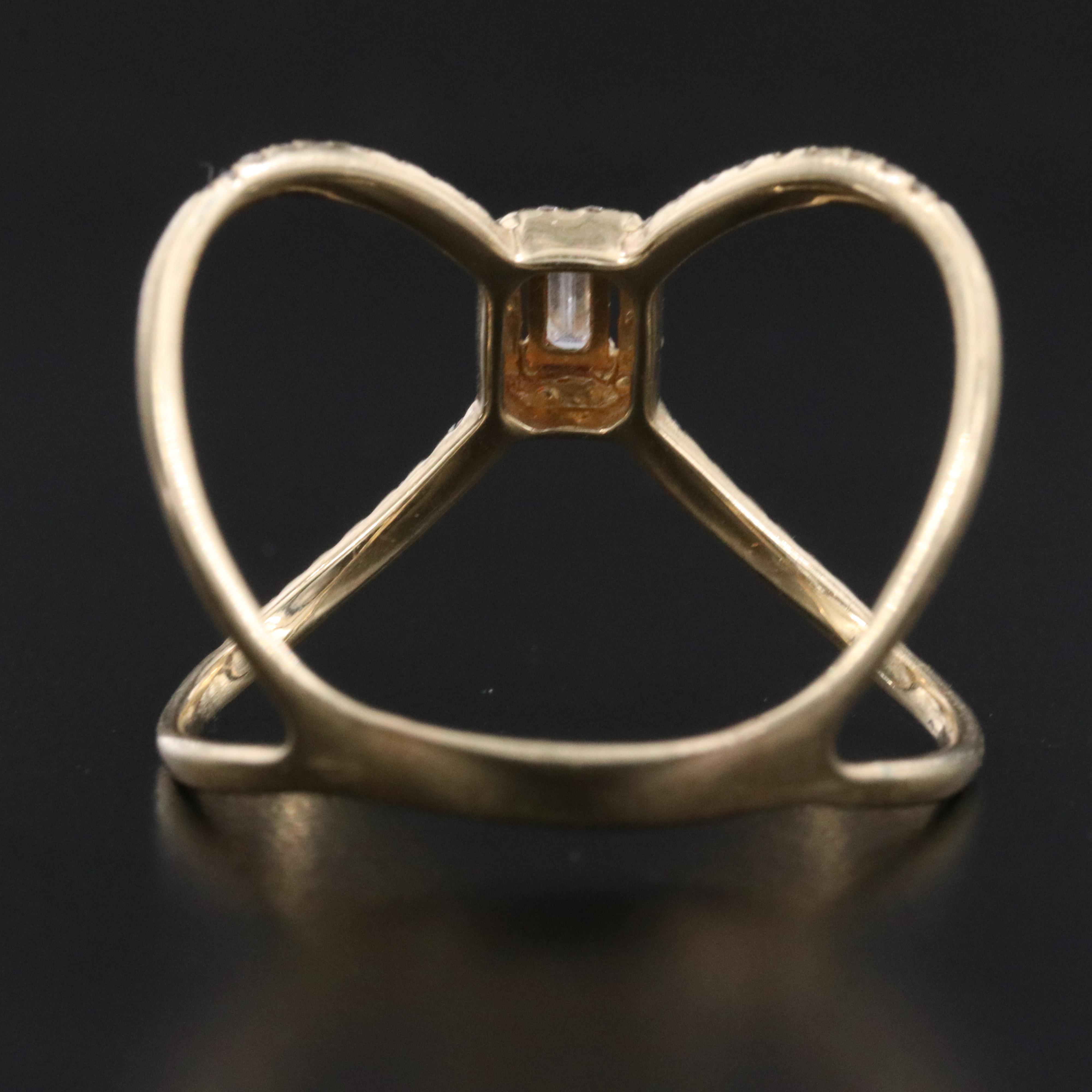 14K 0.47 CTW Diamond Ring