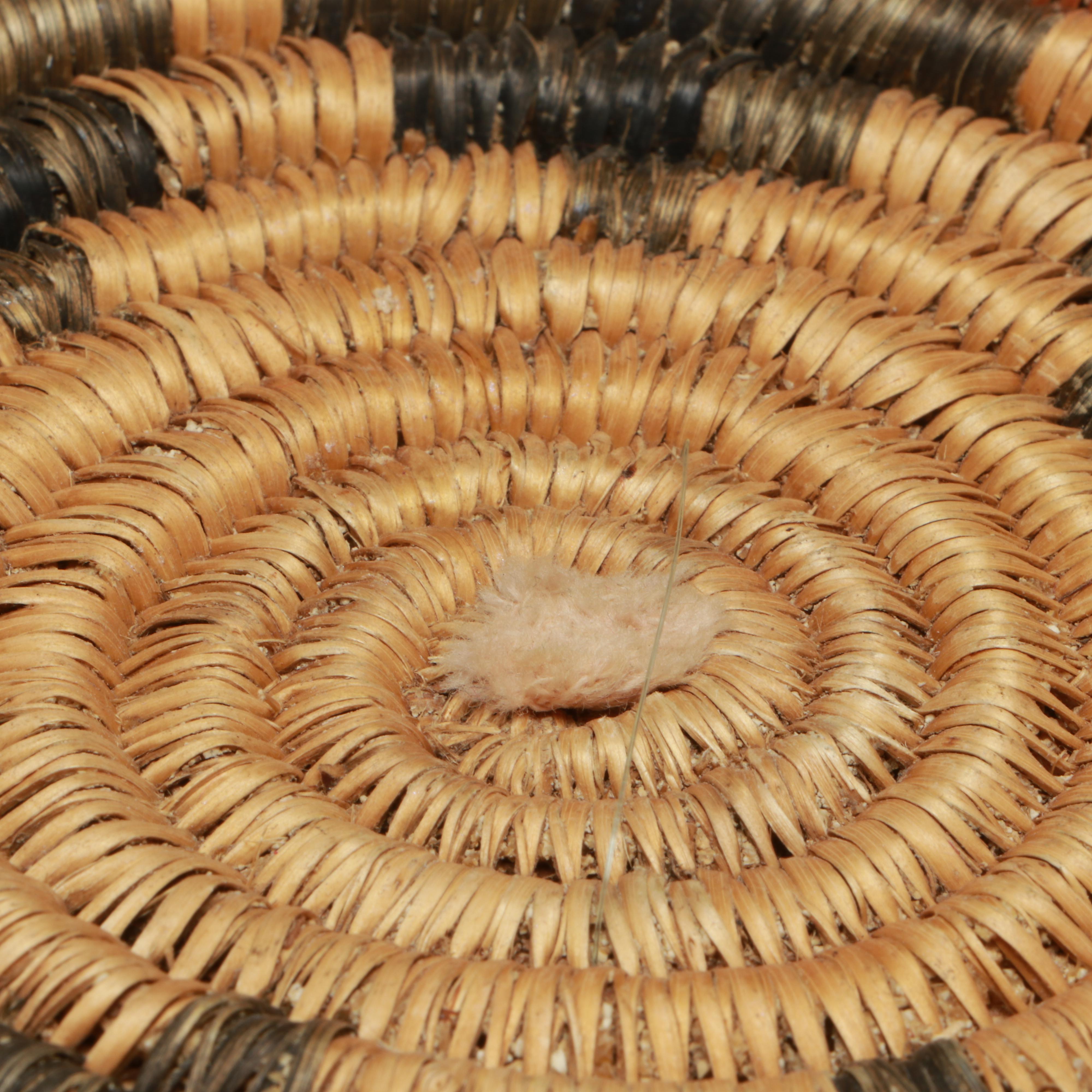 Diné (Navajo) Handwoven Wedding Basket