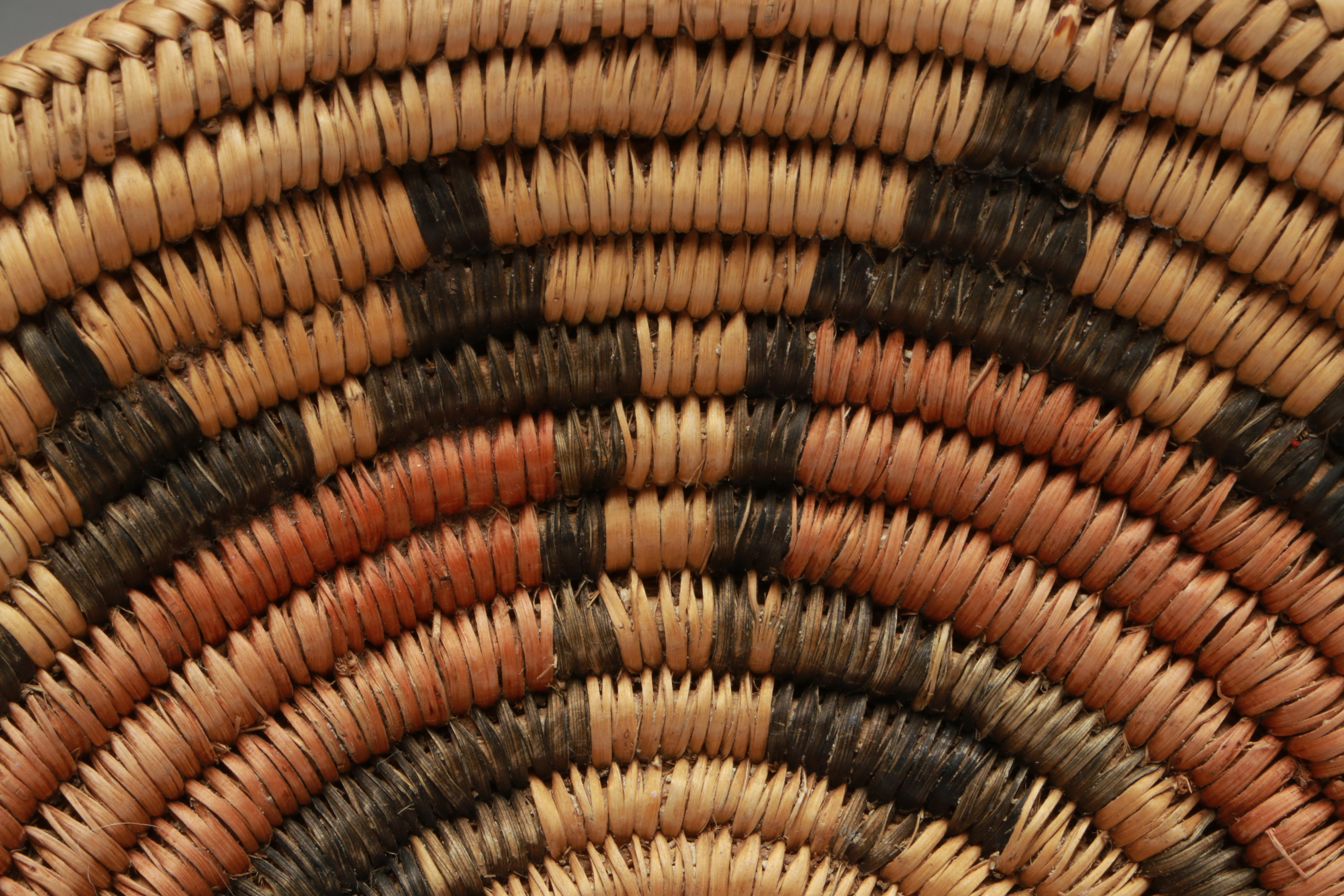Diné (Navajo) Handwoven Wedding Basket