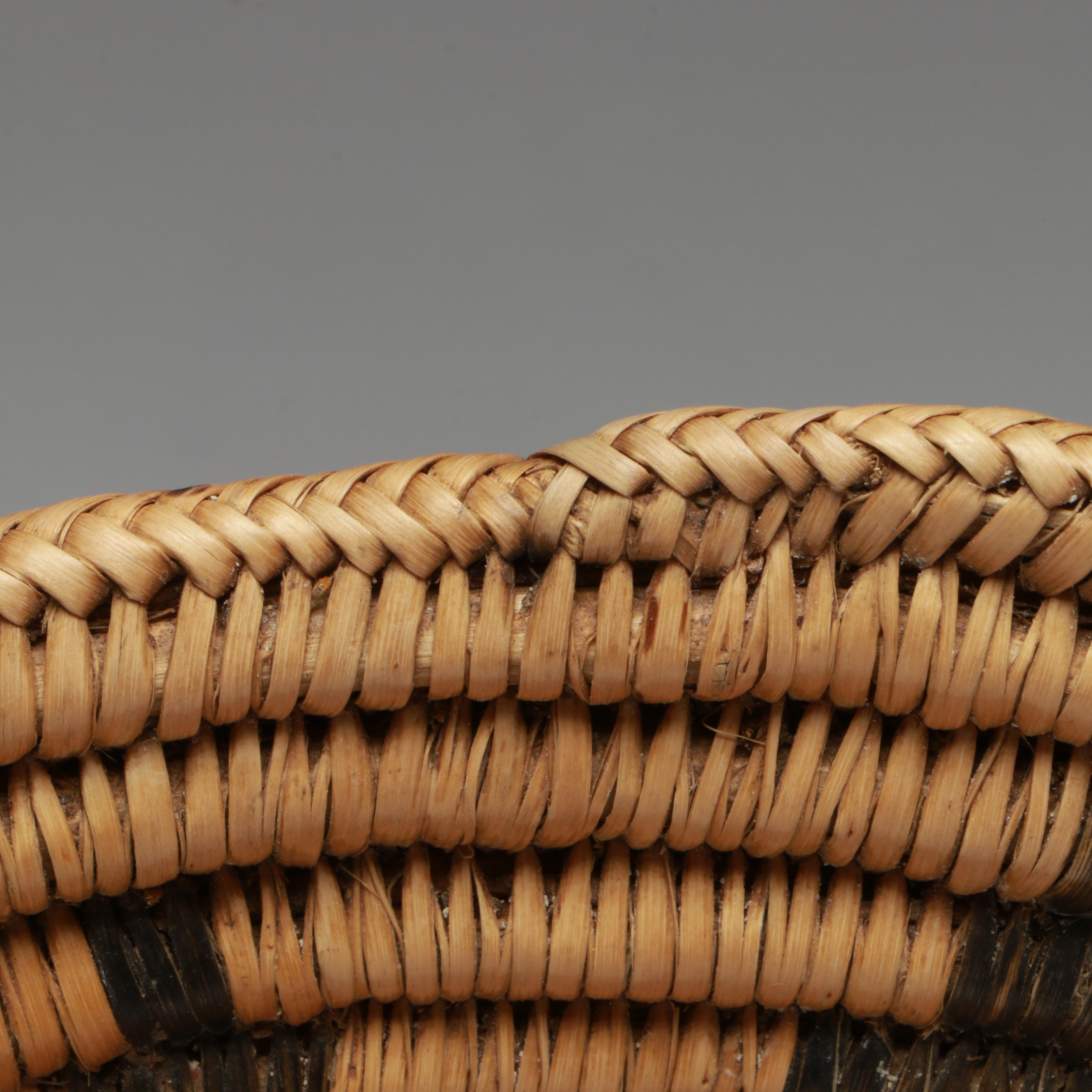 Diné (Navajo) Handwoven Wedding Basket