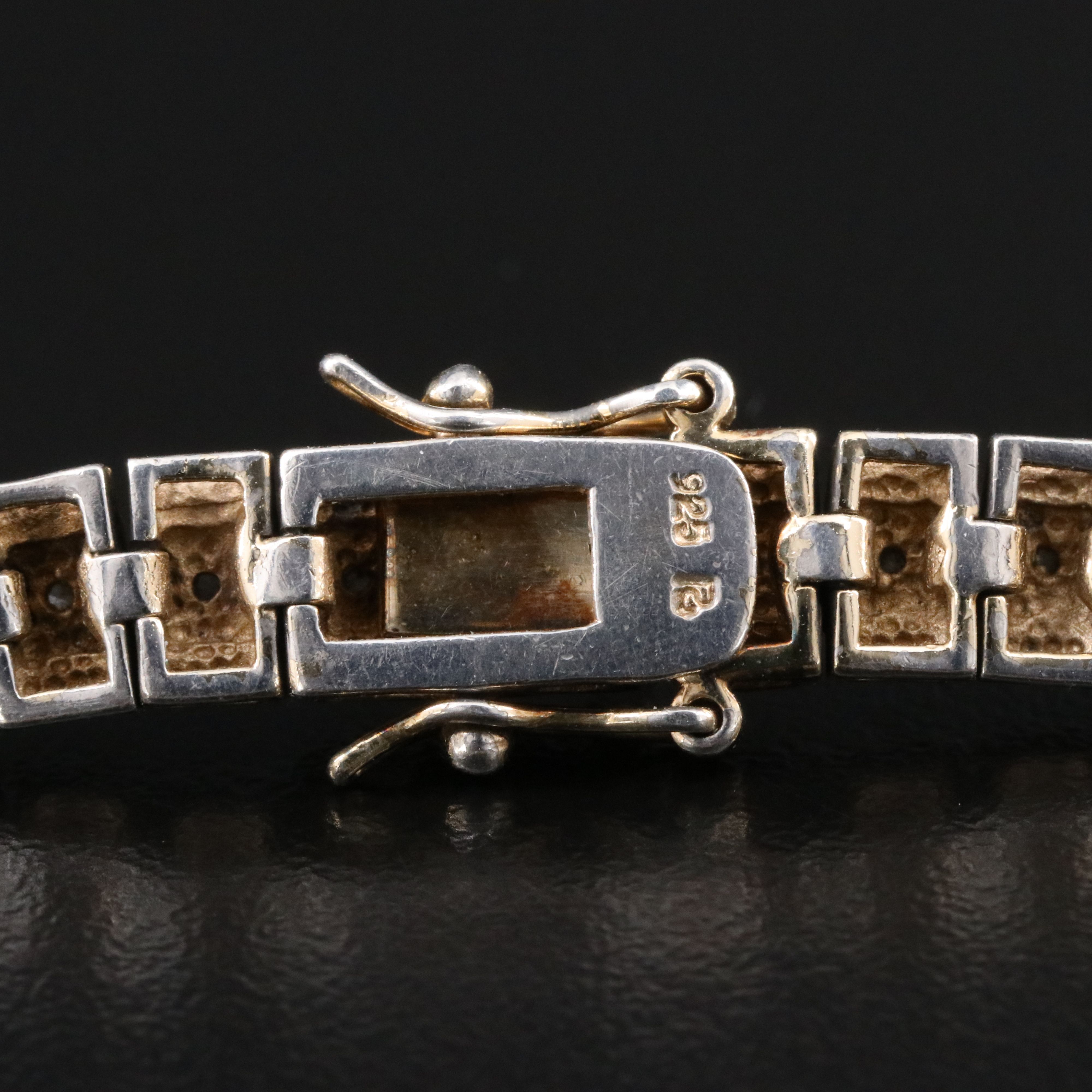 Sterling Diamond Bracelet