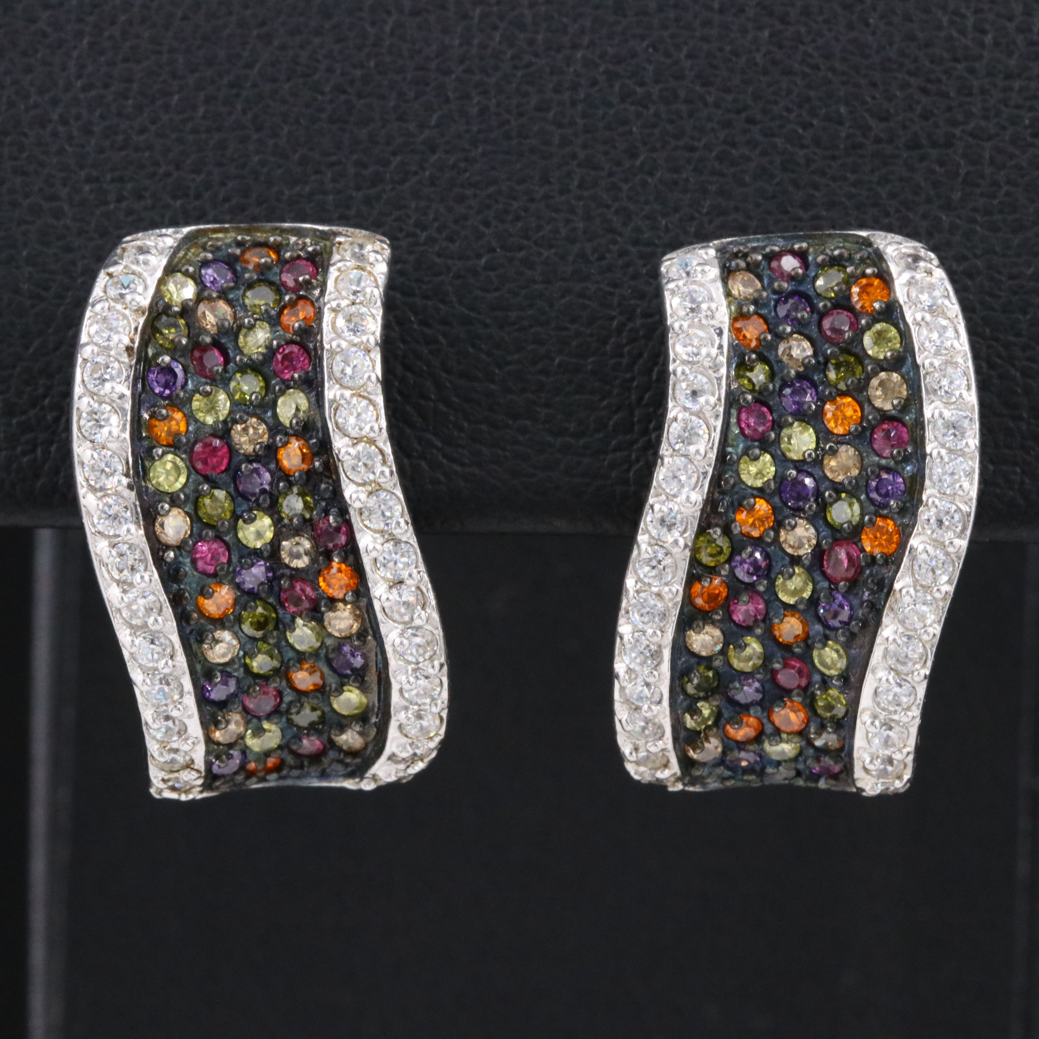 Sterling CZ Earrings