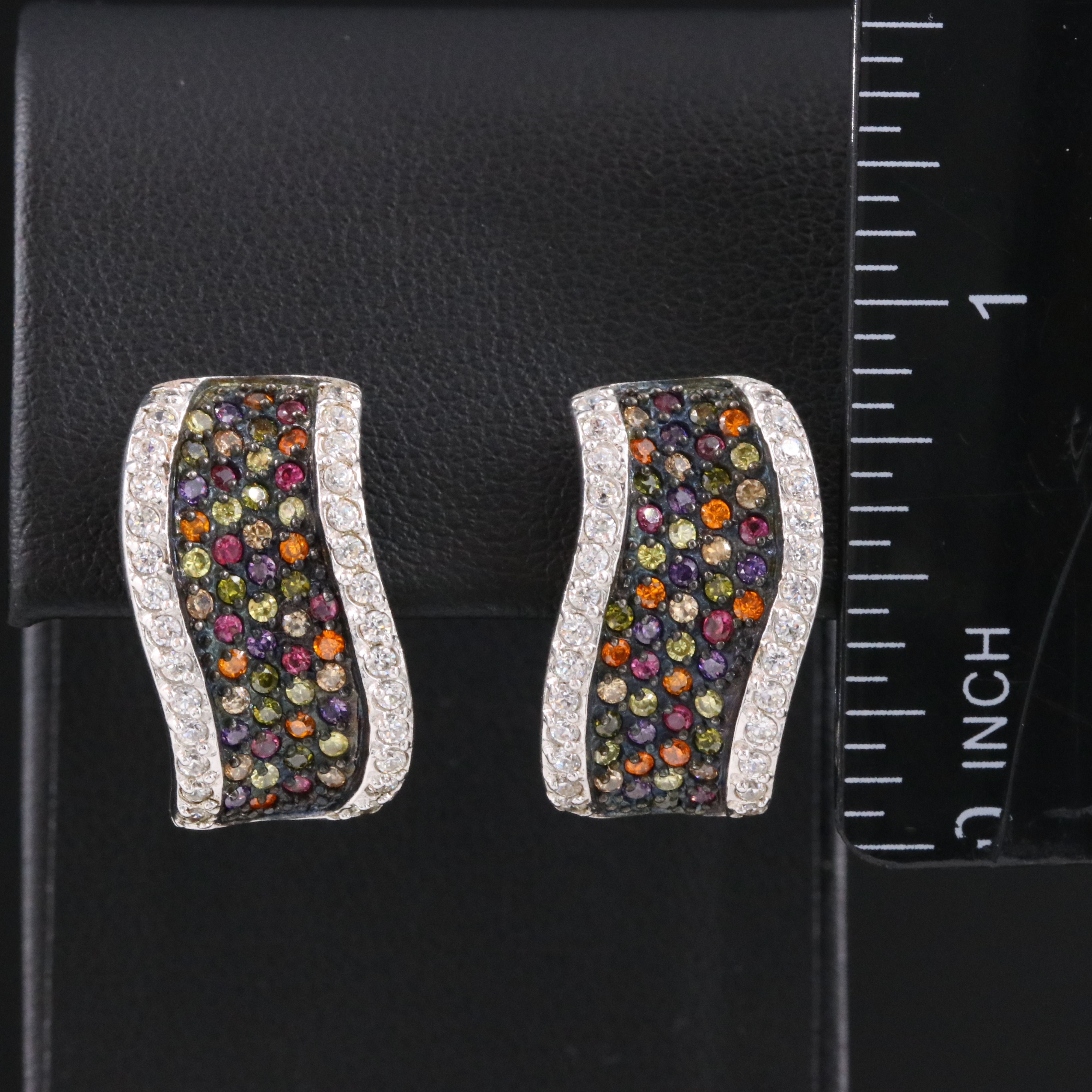 Sterling CZ Earrings