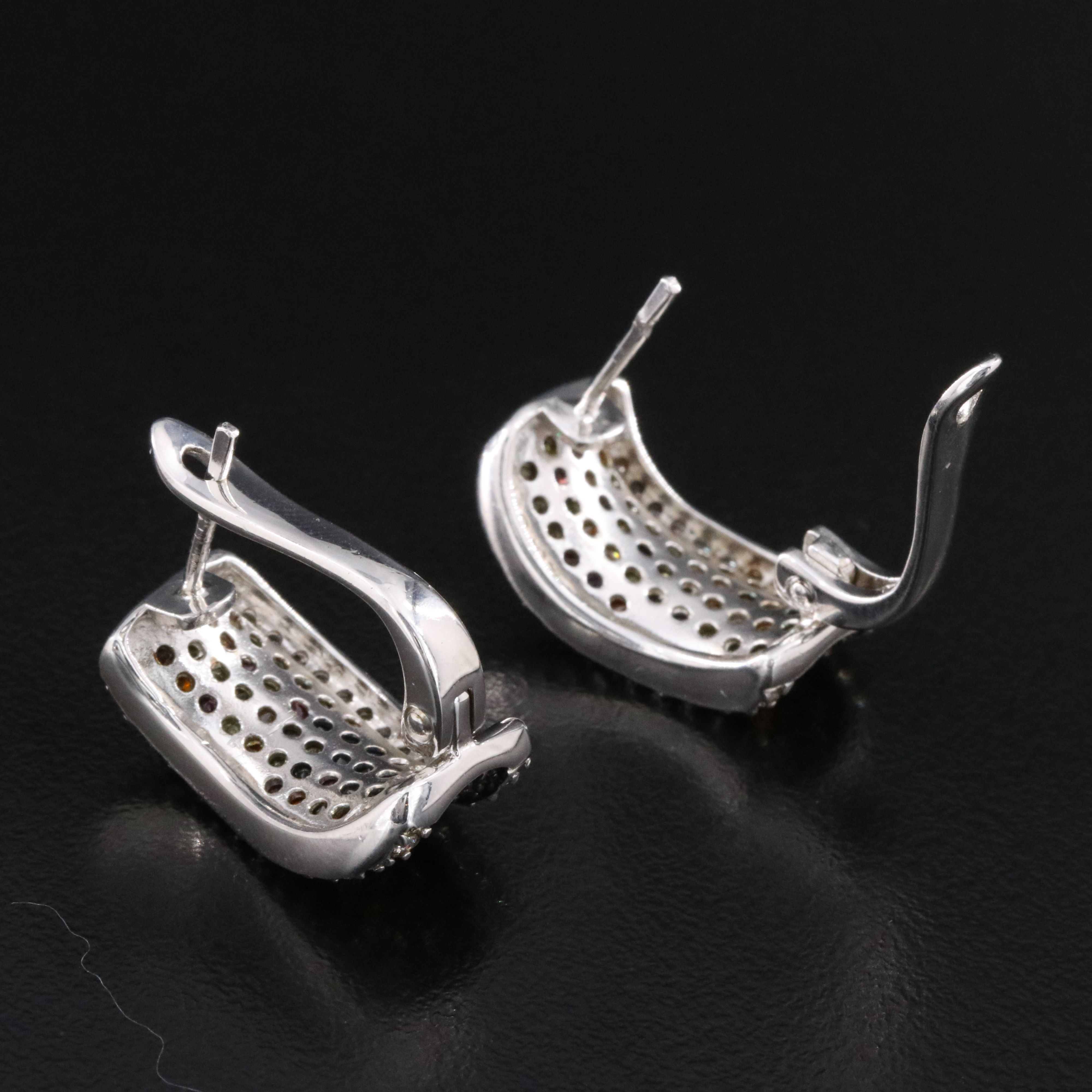 Sterling CZ Earrings