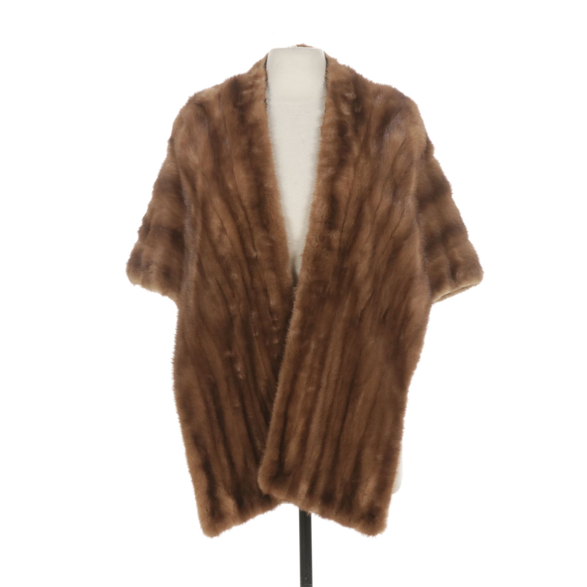 Pastel Mink Fur Stole by The Rike-Kumler Co.