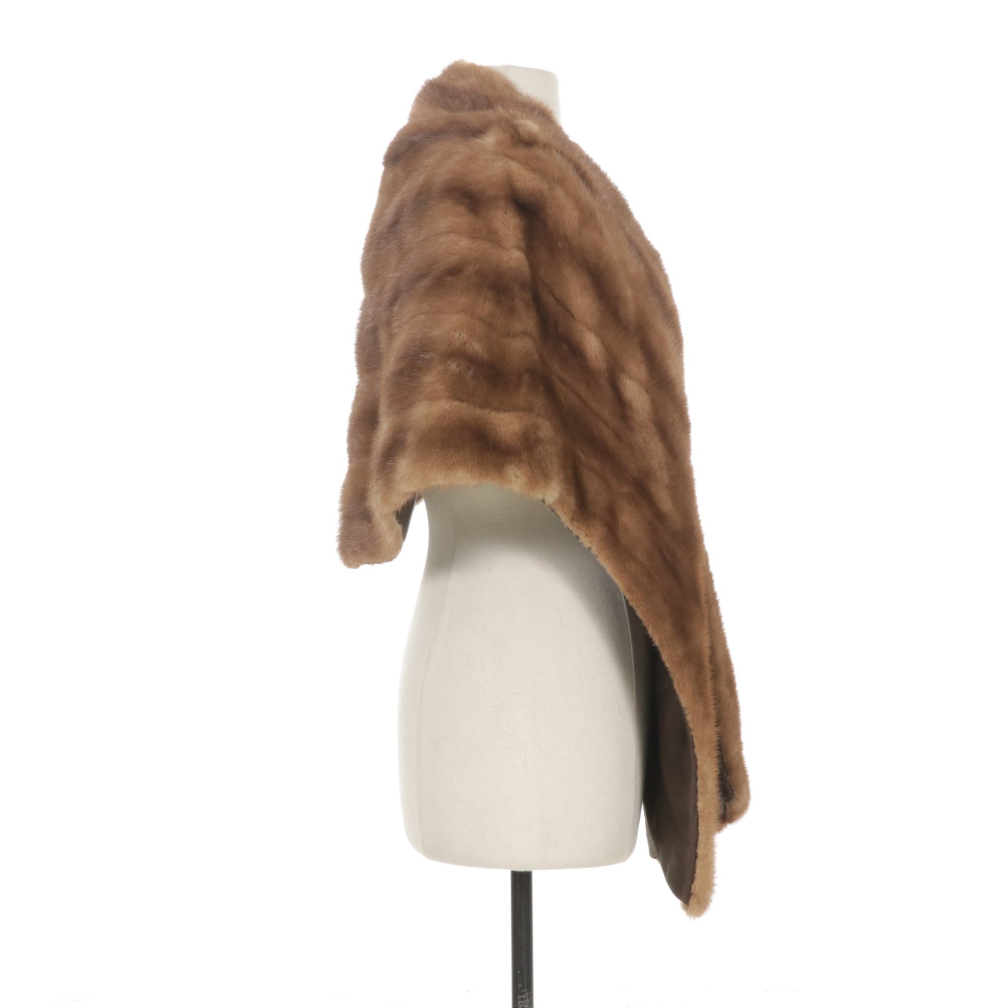 Pastel Mink Fur Stole by The Rike-Kumler Co.