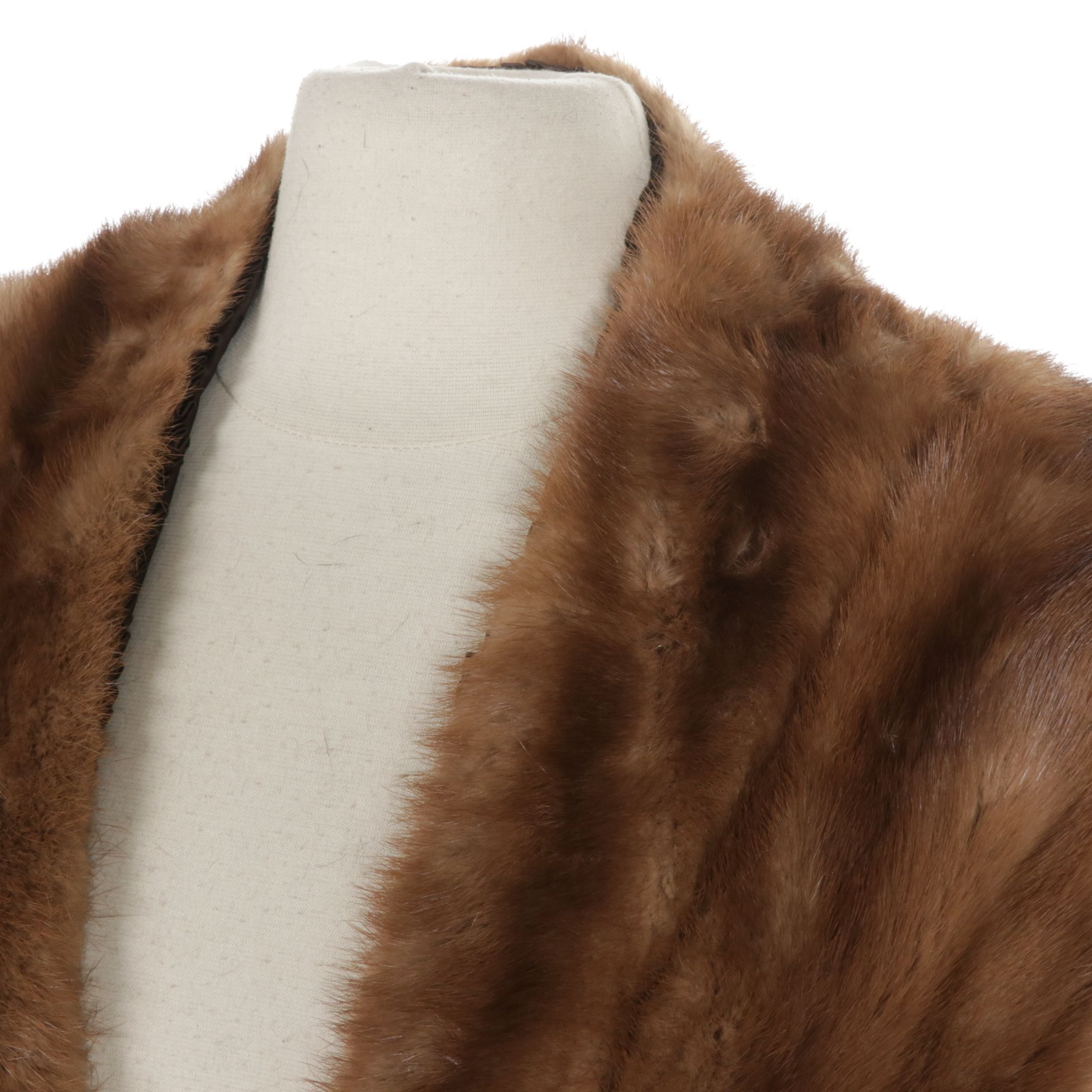 Pastel Mink Fur Stole by The Rike-Kumler Co.