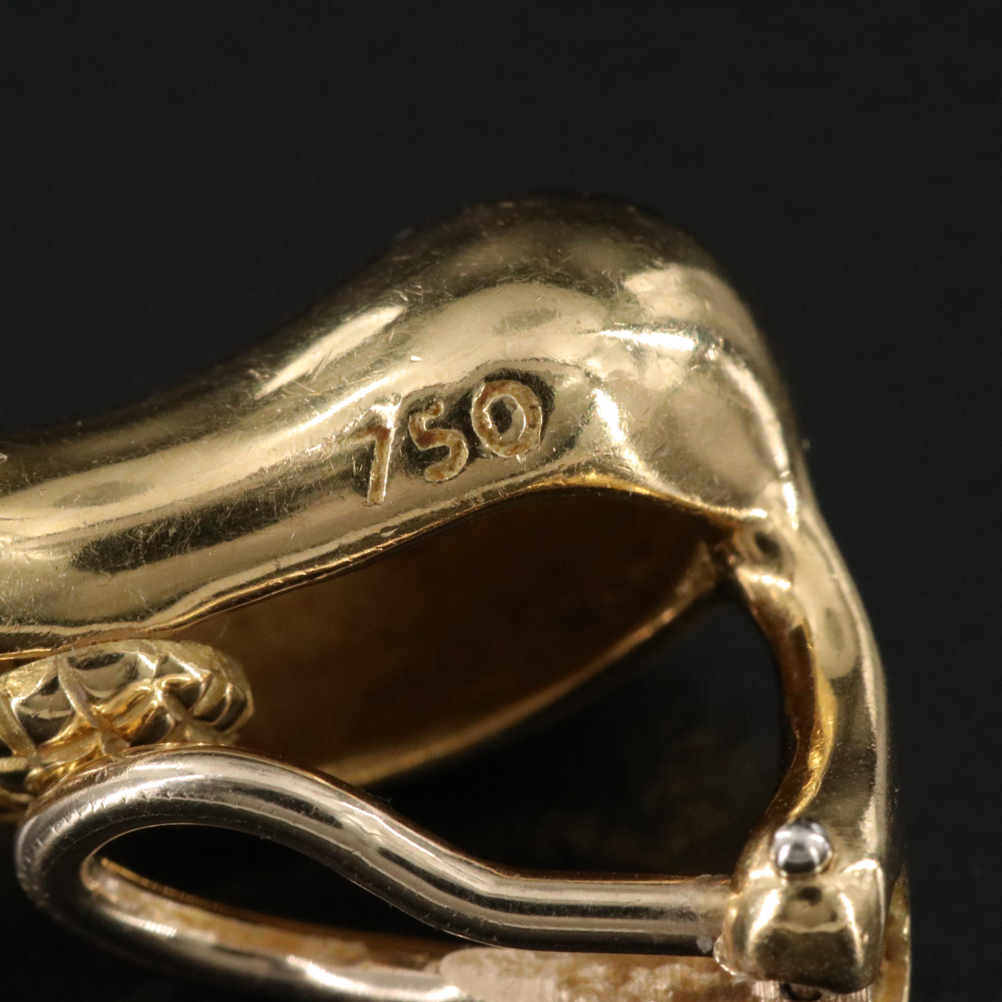 Elsa Peretti for Tiffany & Co. 18K Teardrop Clip Earrings